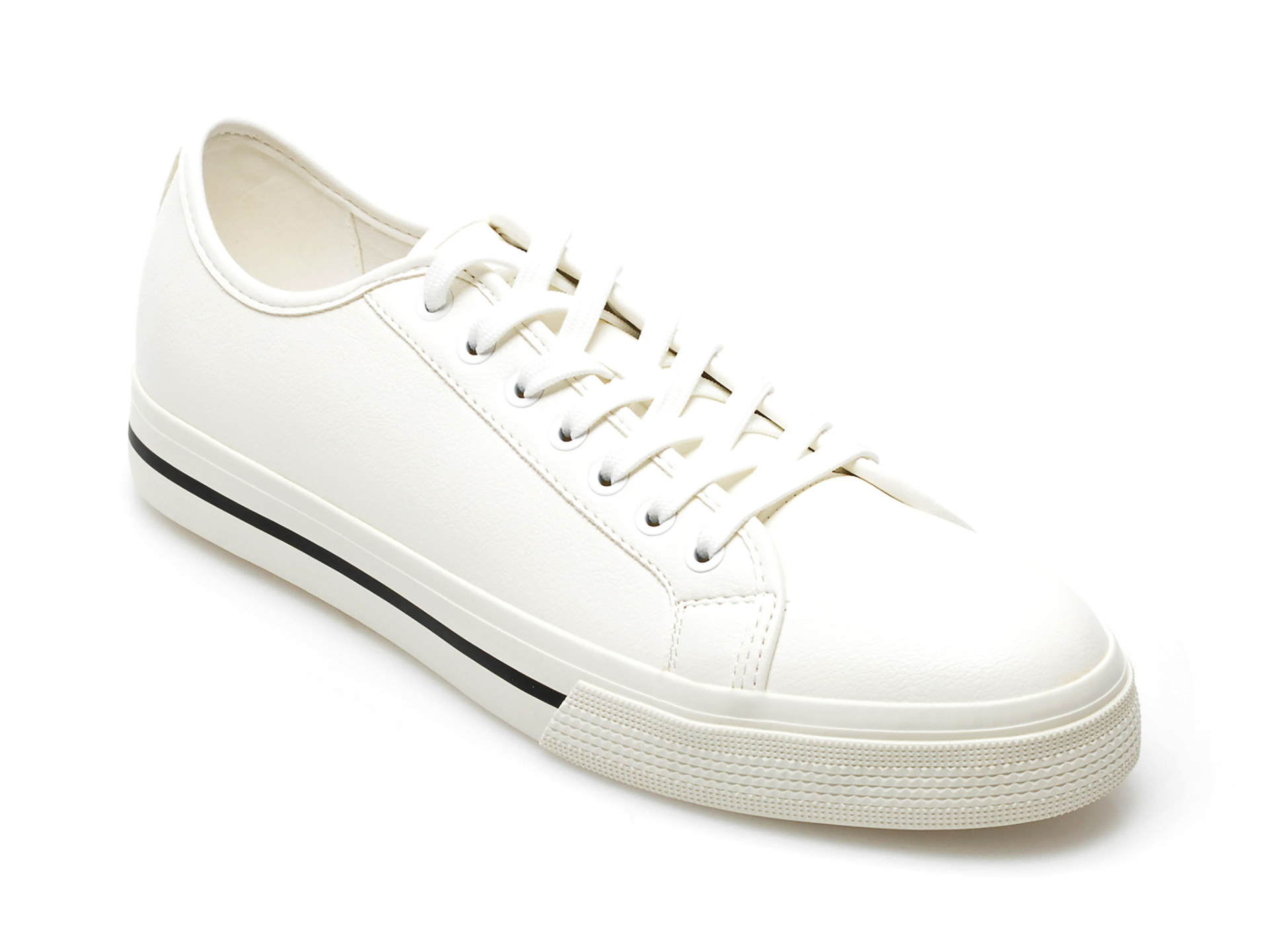 Pantofi ALDO albi, STROLLEN100, din piele ecologica Aldo