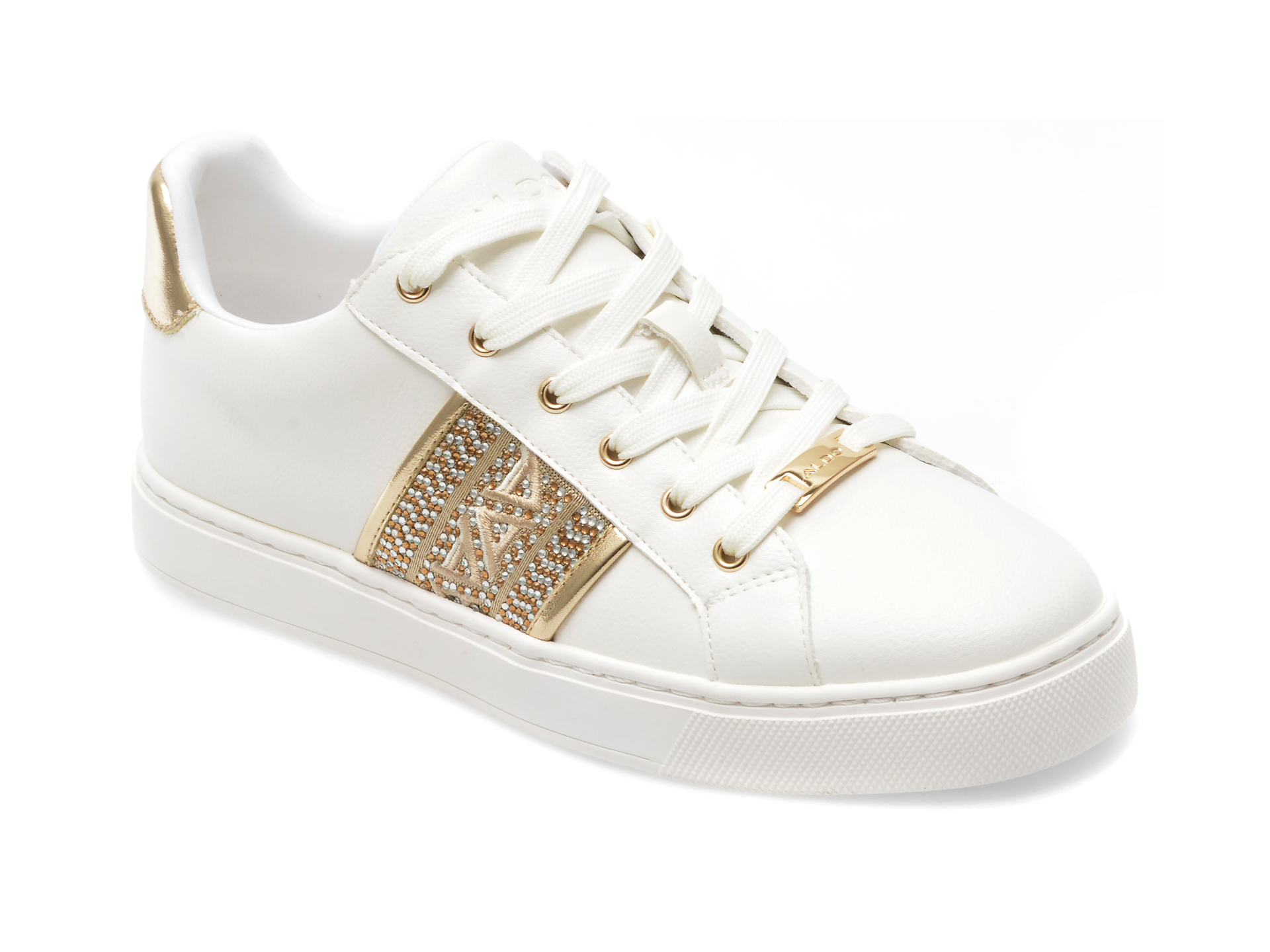 Pantofi ALDO aurii, PALAZZI711, din piele ecologica /femei/pantofi imagine noua
