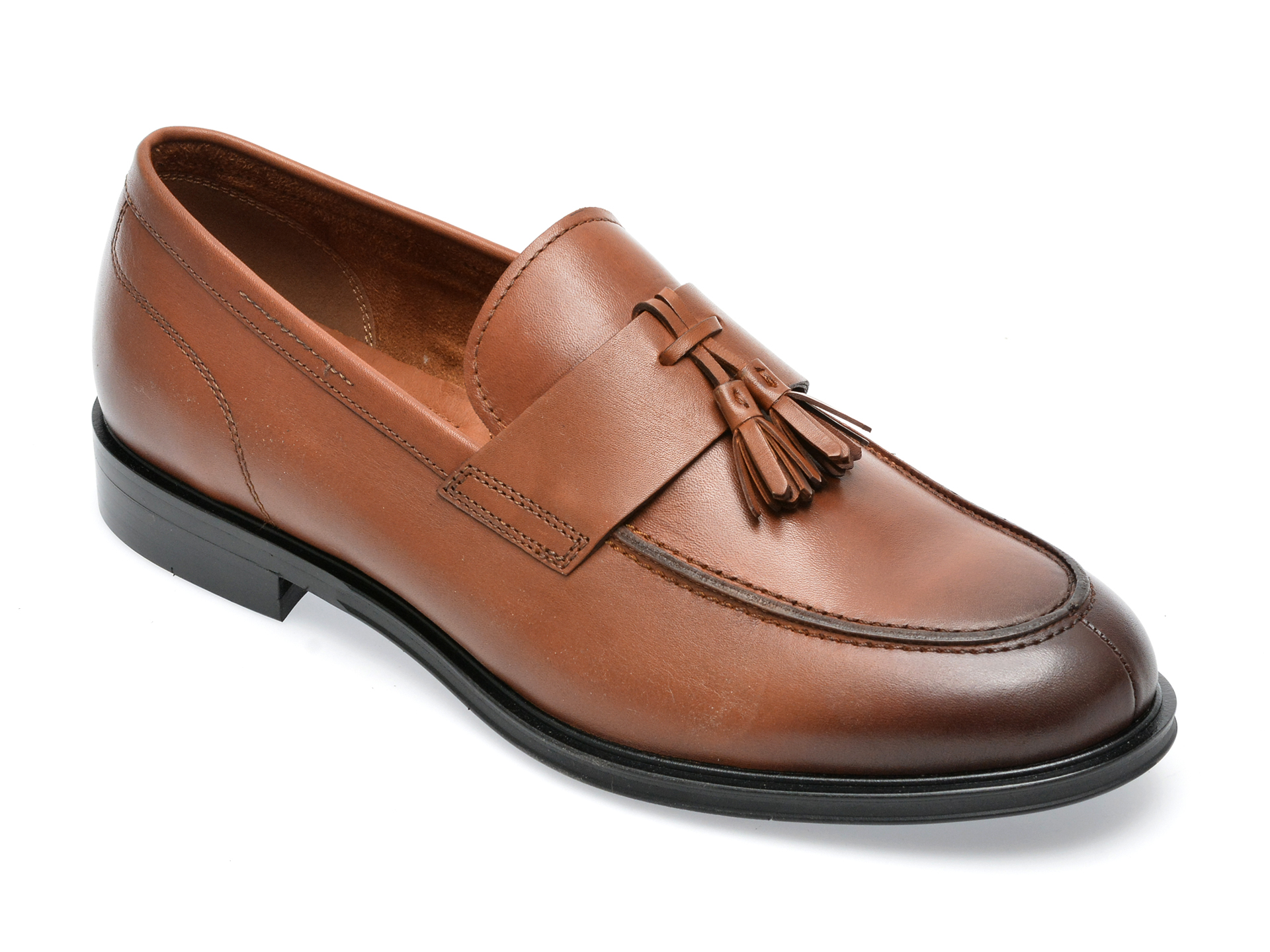 Pantofi ALDO maro, IGAN001, din piele naturala /barbati/pantofi imagine noua