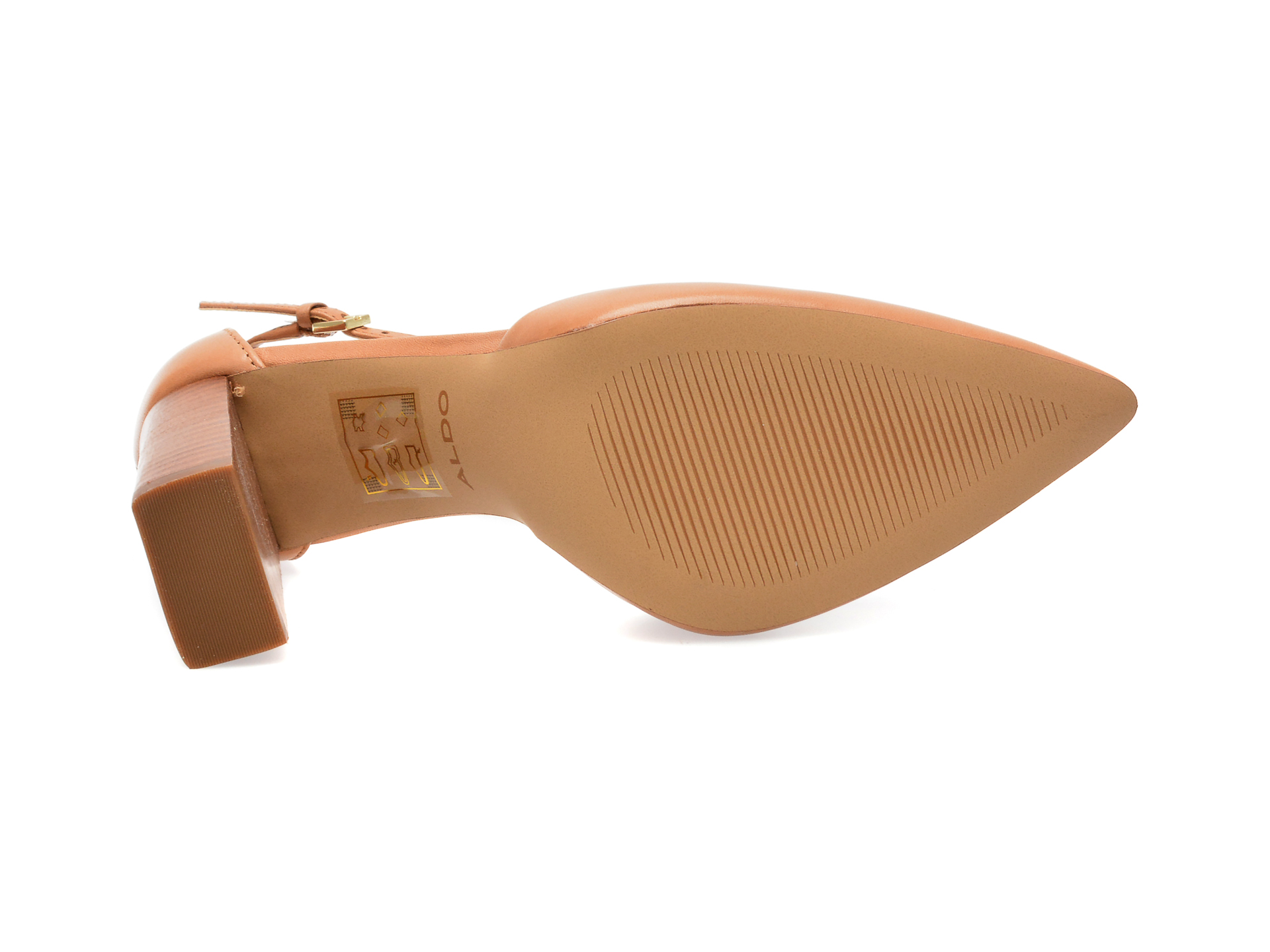 Pantofi ALDO maro, MILLGATE210, din piele naturala