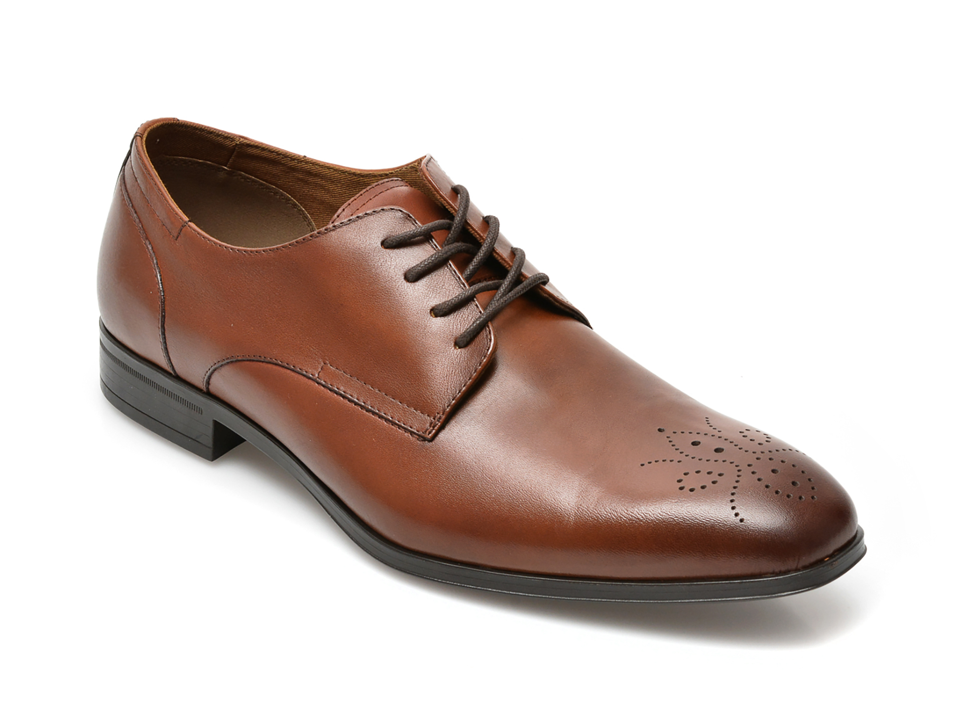 Pantofi ALDO maro, REYES220, din piele naturala imagine reduceri black friday 2021 Aldo