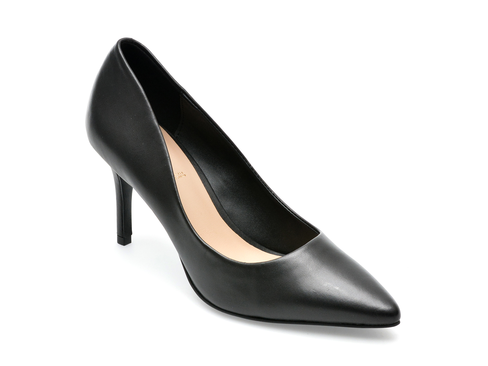 Pantofi ALDO negri, 13511172, din piele naturala /femei/pantofi imagine noua 2022