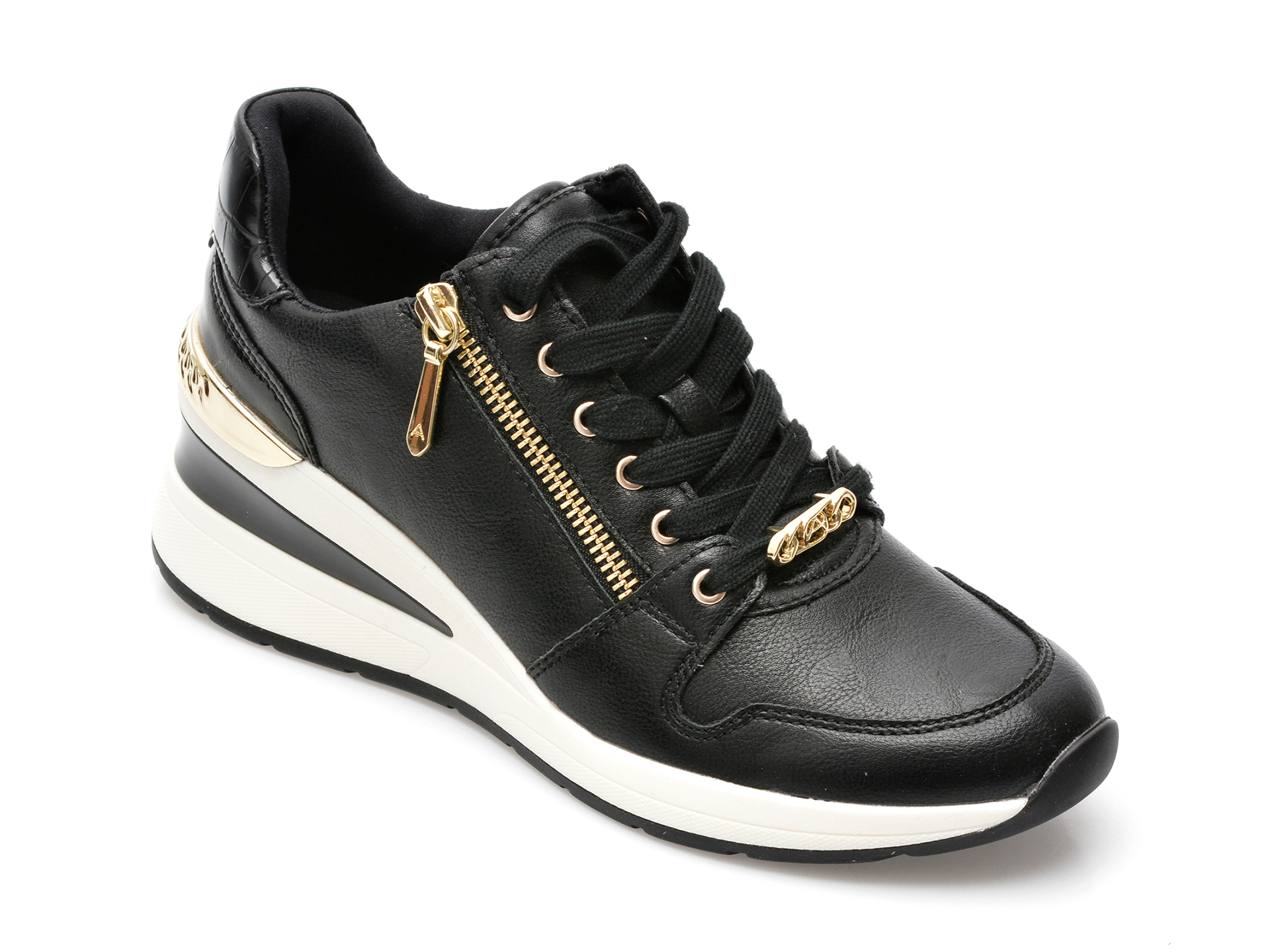 Pantofi ALDO negri, ADWIWIAX001, din piele ecologica /femei/pantofi imagine noua