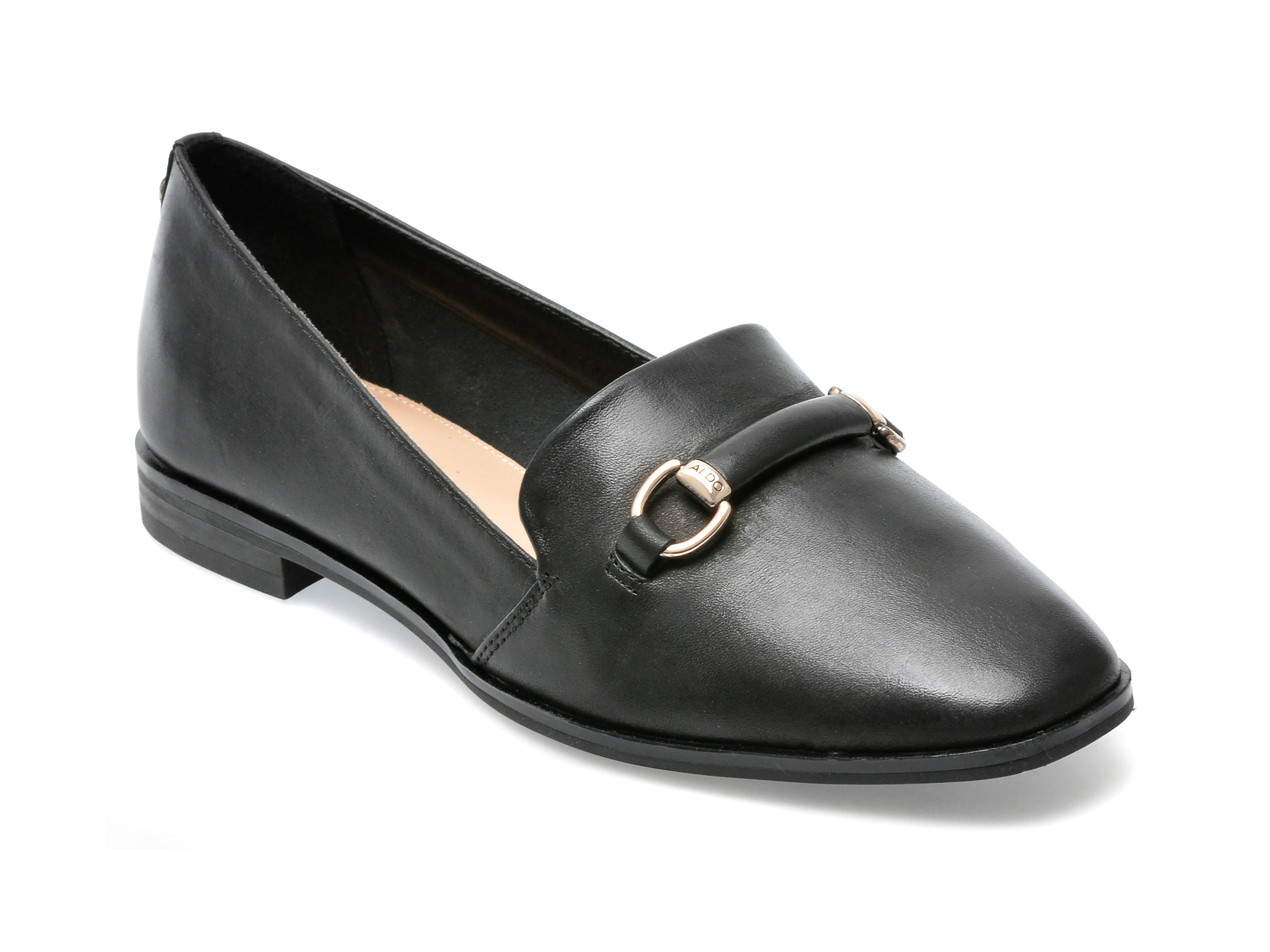 Pantofi ALDO negri, APPLEGUM001, din piele naturala /femei/pantofi imagine noua 2022