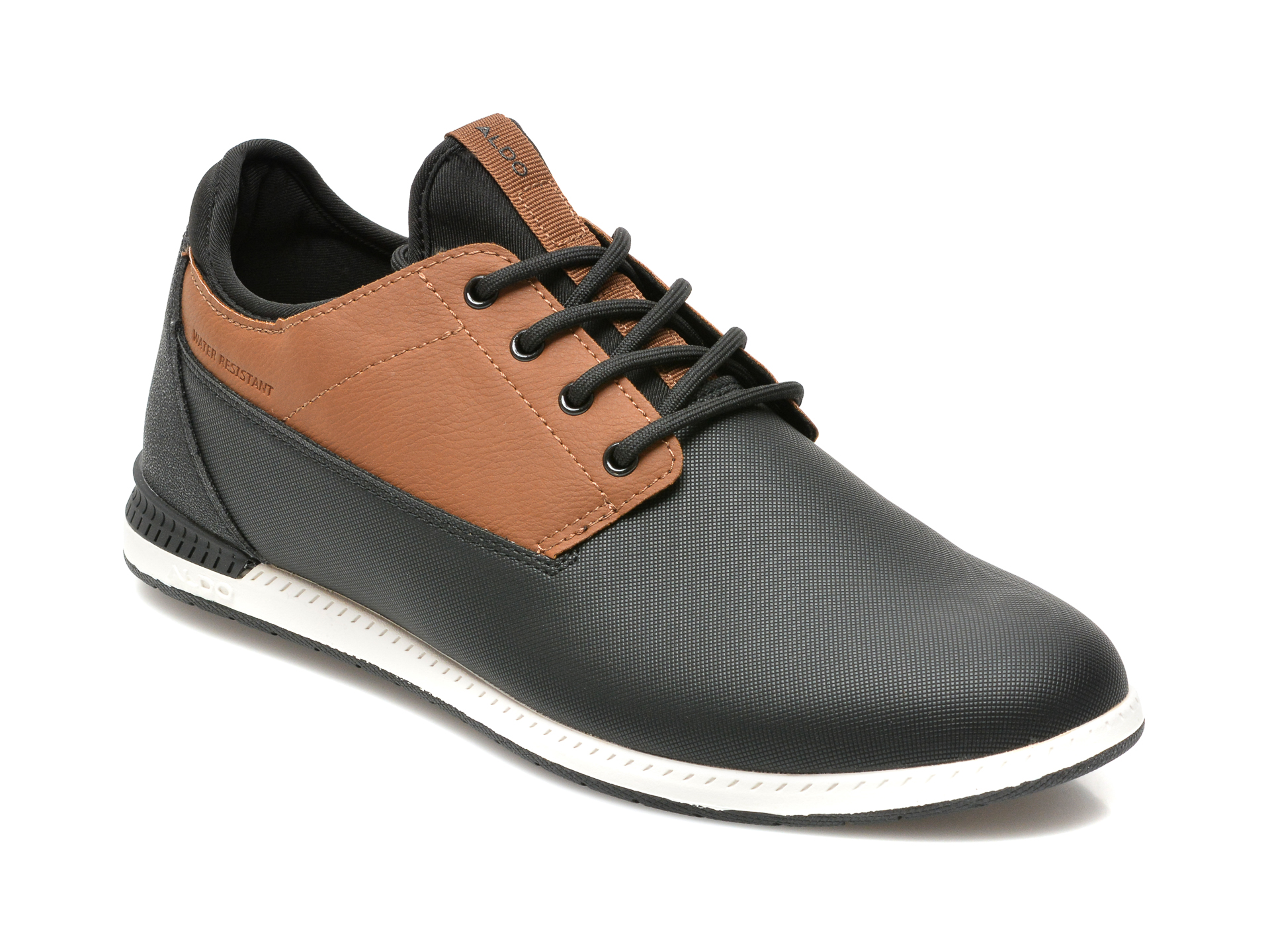 Pantofi ALDO negri, BLUFFERS-WR240, din piele ecologica Aldo