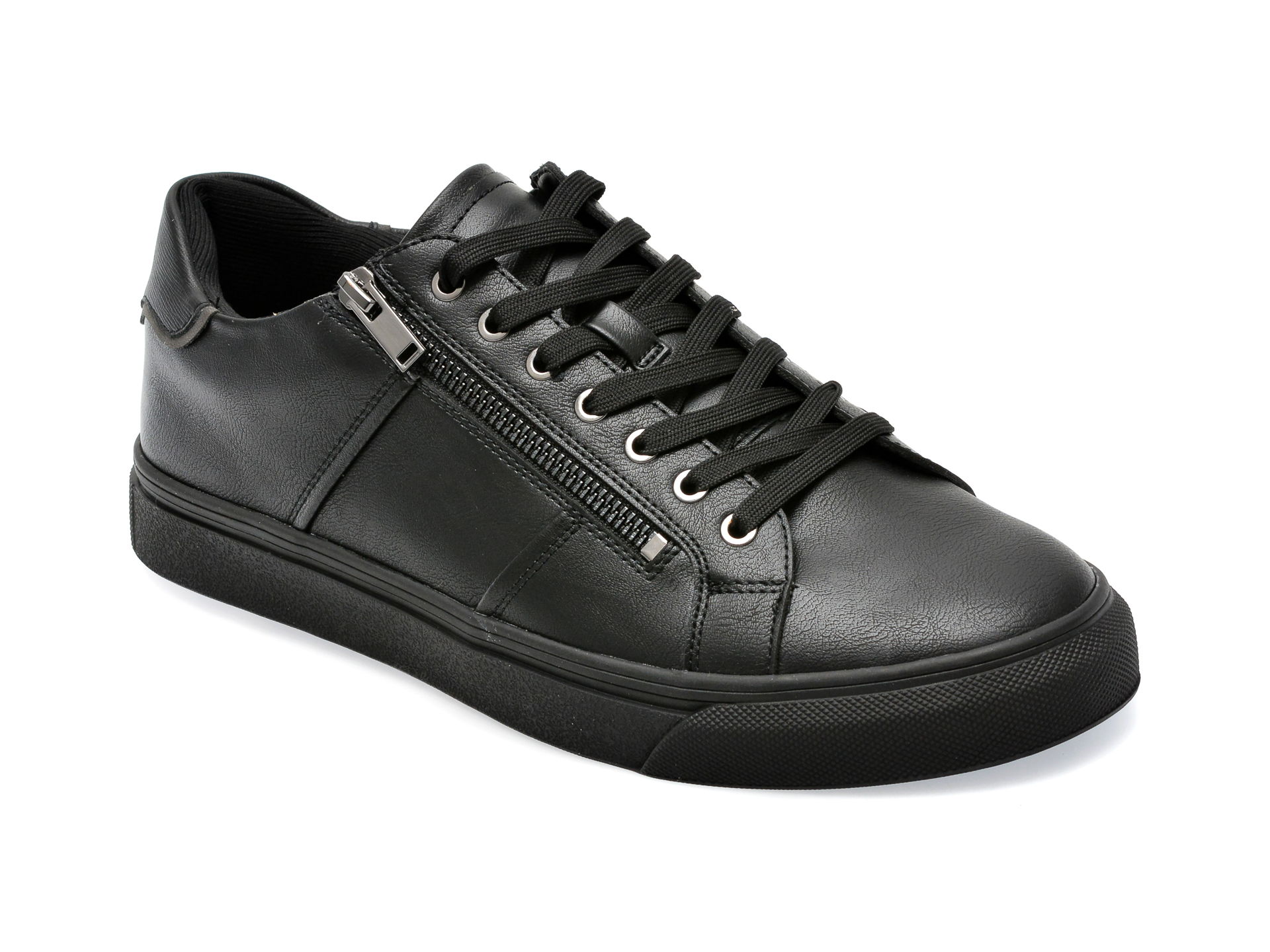Pantofi ALDO negri, BOWSPRIT001, din piele ecologica /barbati/pantofi