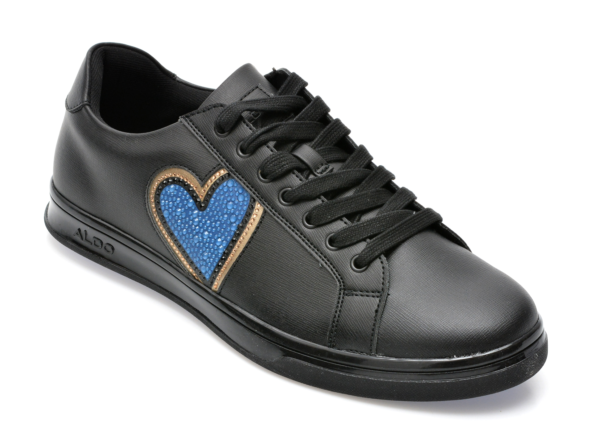 Pantofi ALDO negri, CARAPETOSS001, din piele ecologica /barbati/pantofi imagine noua