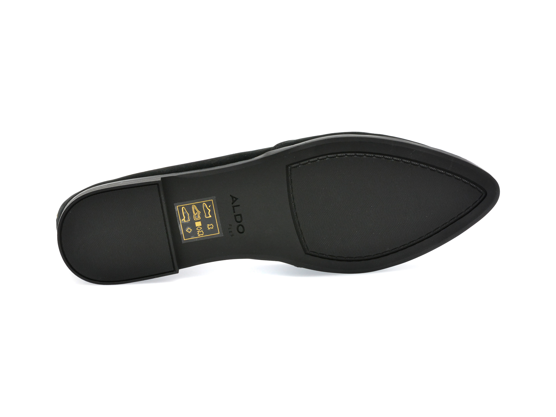 Pantofi ALDO negri, CAUMETH007, din nabuc