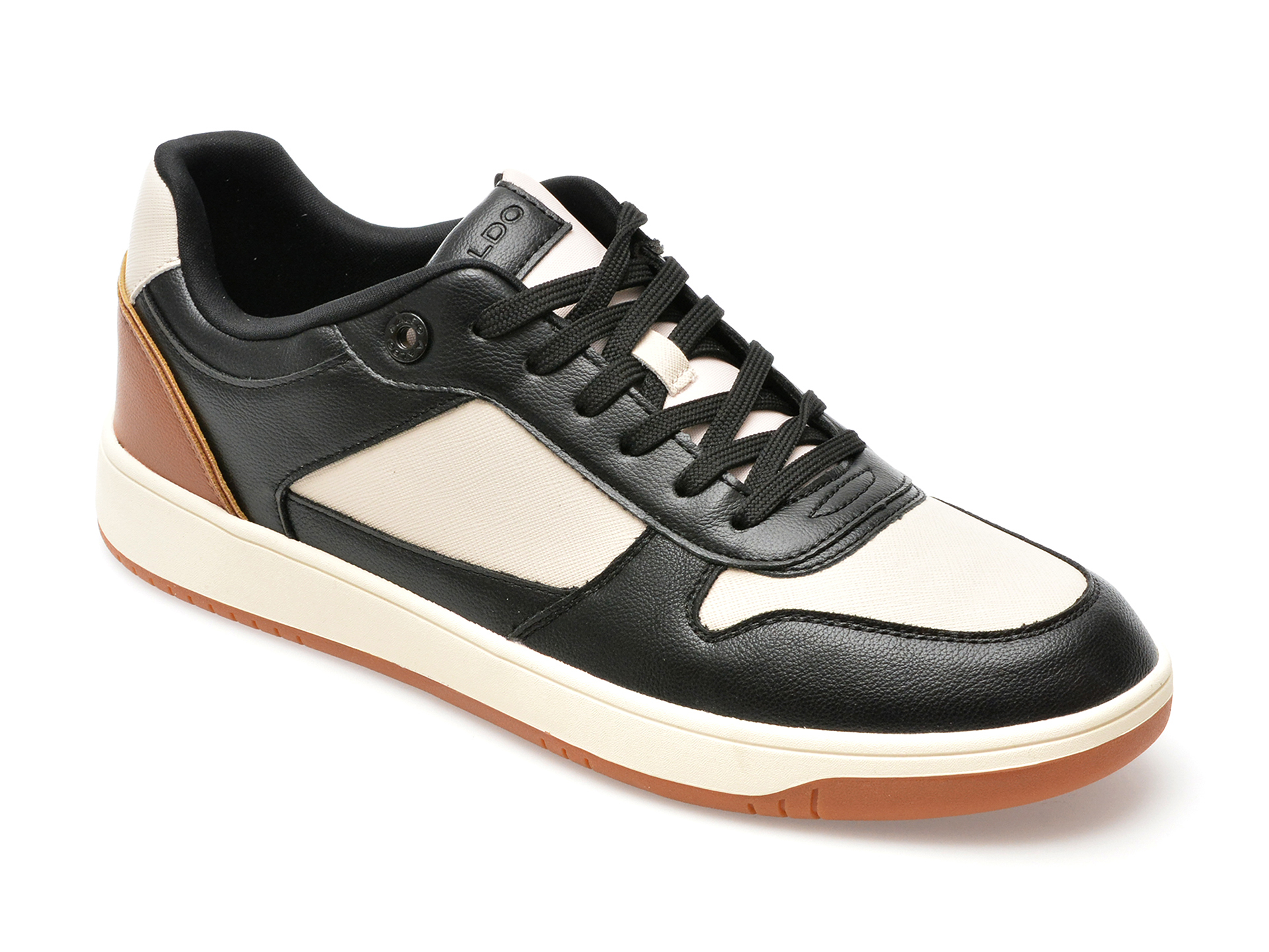 Pantofi ALDO negri, COLLEGIATEE001, din piele ecologica /barbati/pantofi