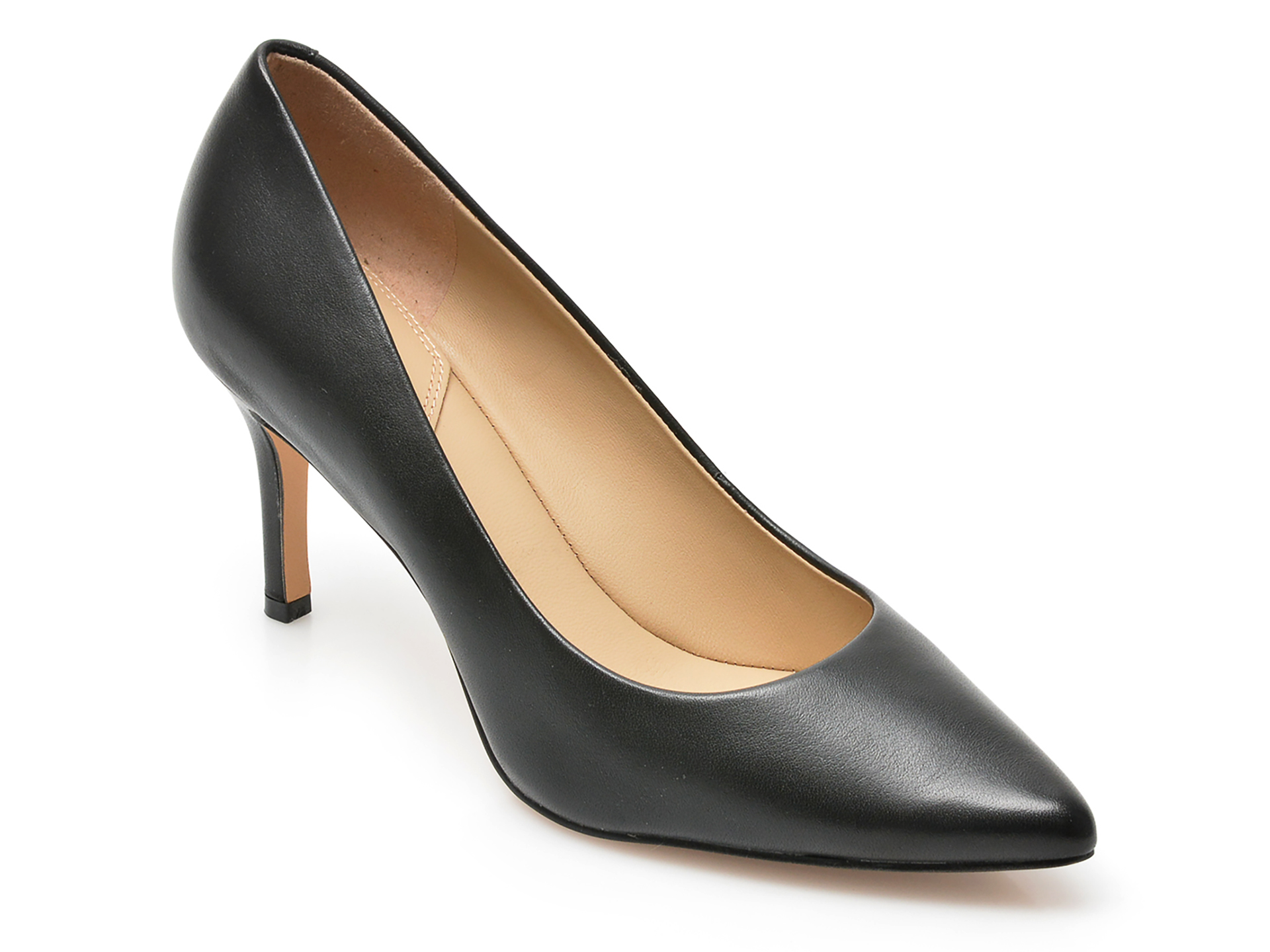 Pantofi ALDO negri, CORONITIFLEX001, din piele naturala /femei/pantofi imagine noua