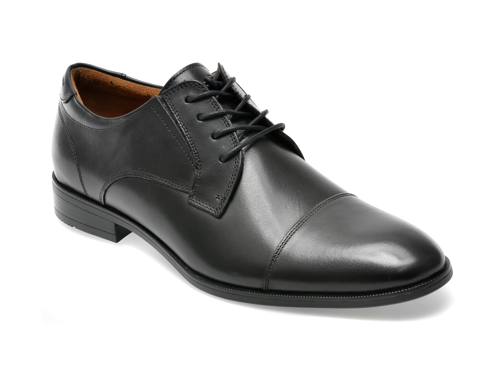 Pantofi ALDO negri, CORTLEYFLEX001, din piele naturala /barbati/pantofi