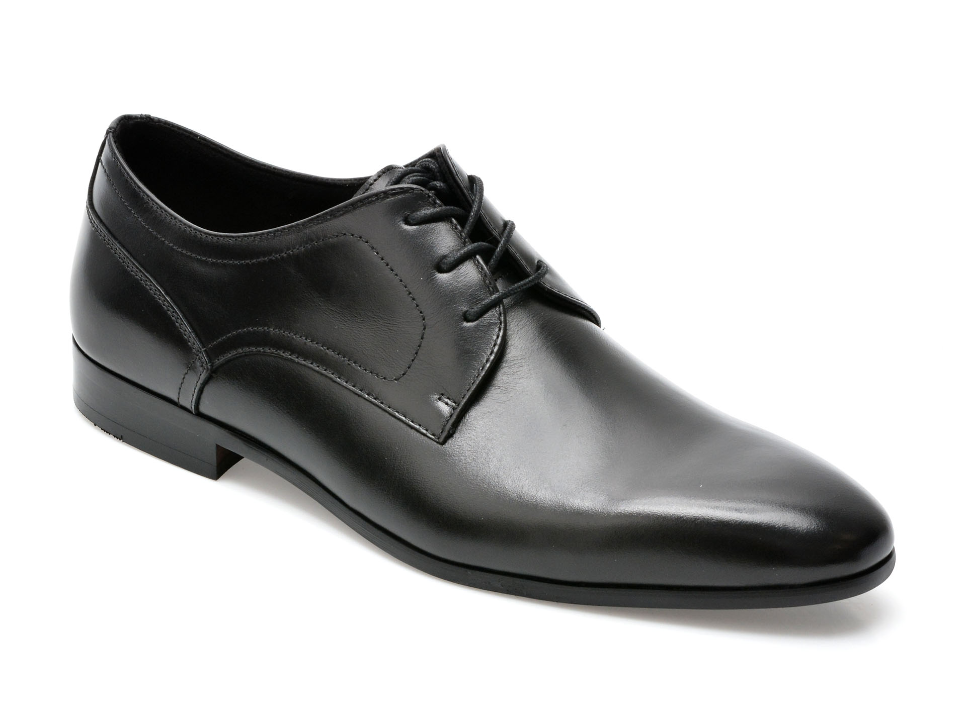 Pantofi ALDO negri, DELFORDFLEX009, din piele naturala /barbati/pantofi imagine noua