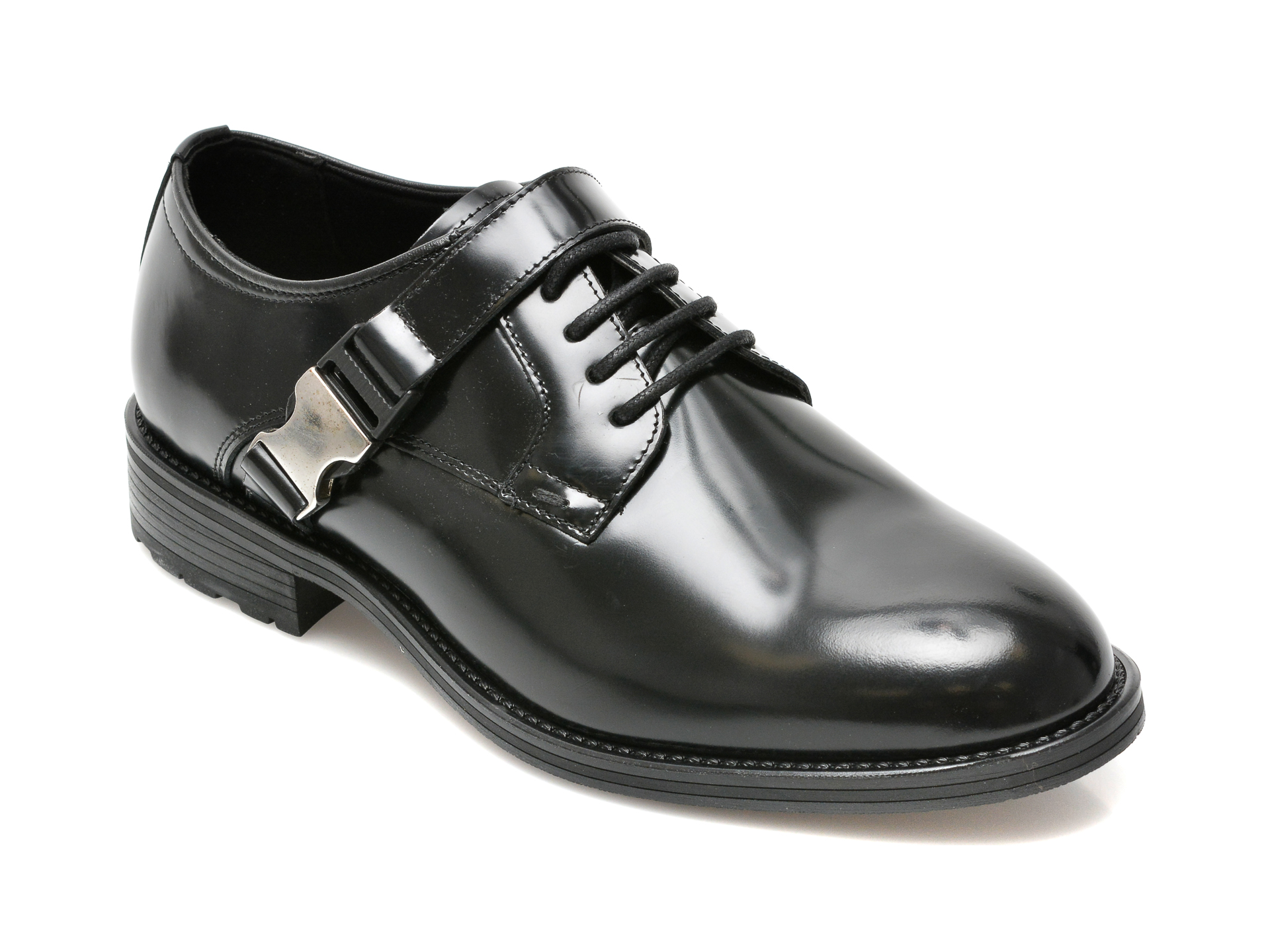 Pantofi ALDO negri, ETADOLIAN001, din piele naturala lacuita Aldo imagine noua