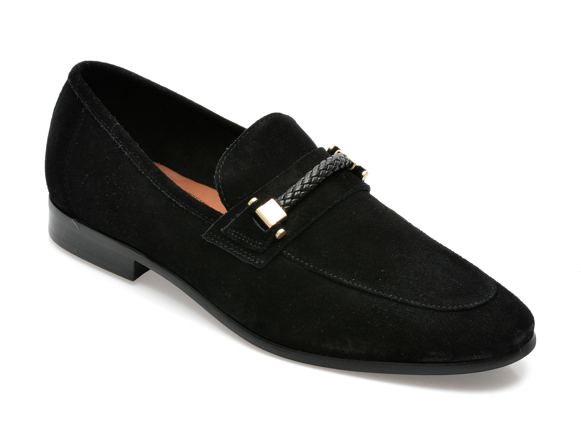 Pantofi ALDO negri, HATTEMSEFLEX001, din piele intoarsa Aldo