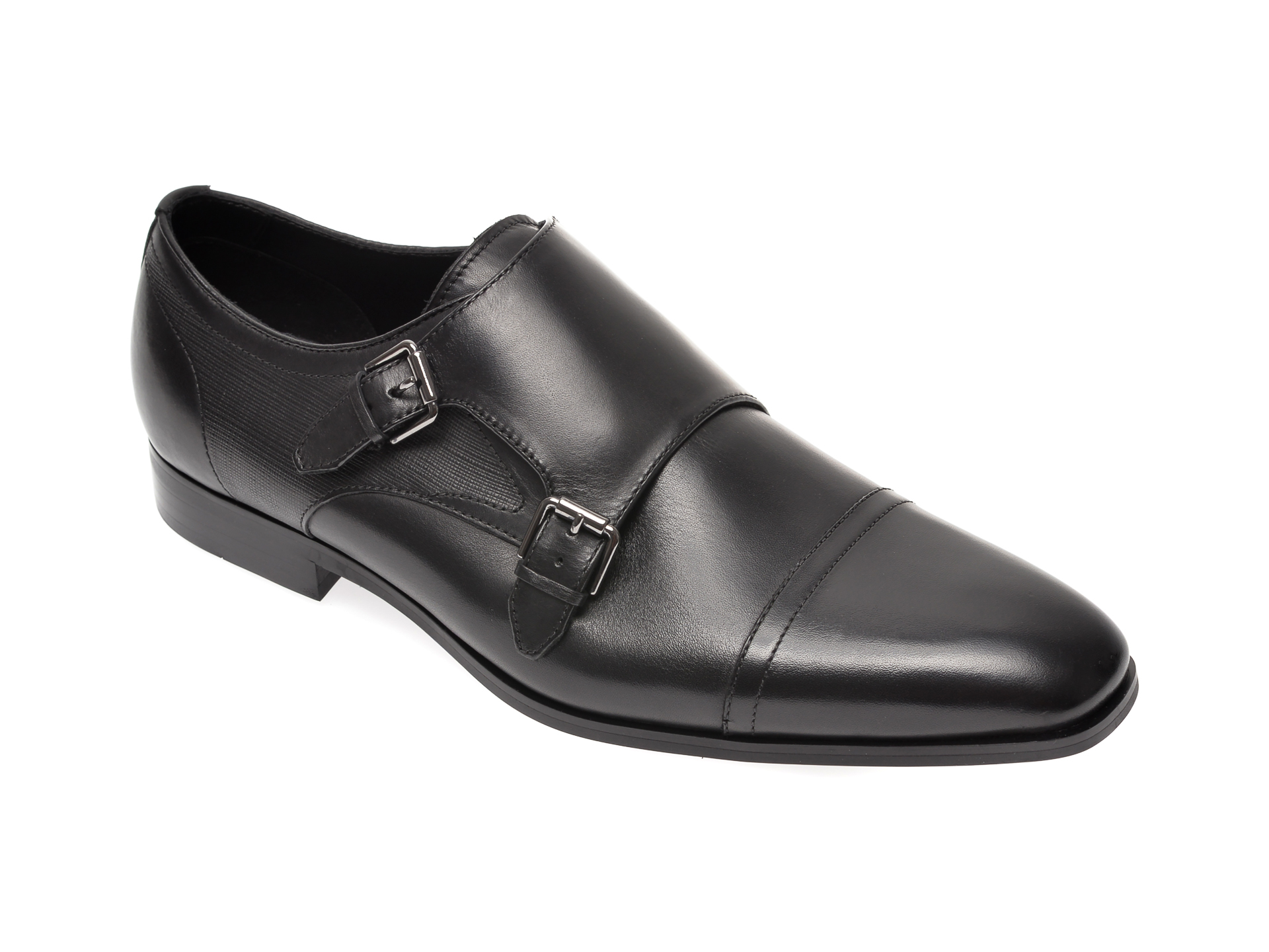 Pantofi ALDO negri, Hoeswen001, din piele naturala imagine