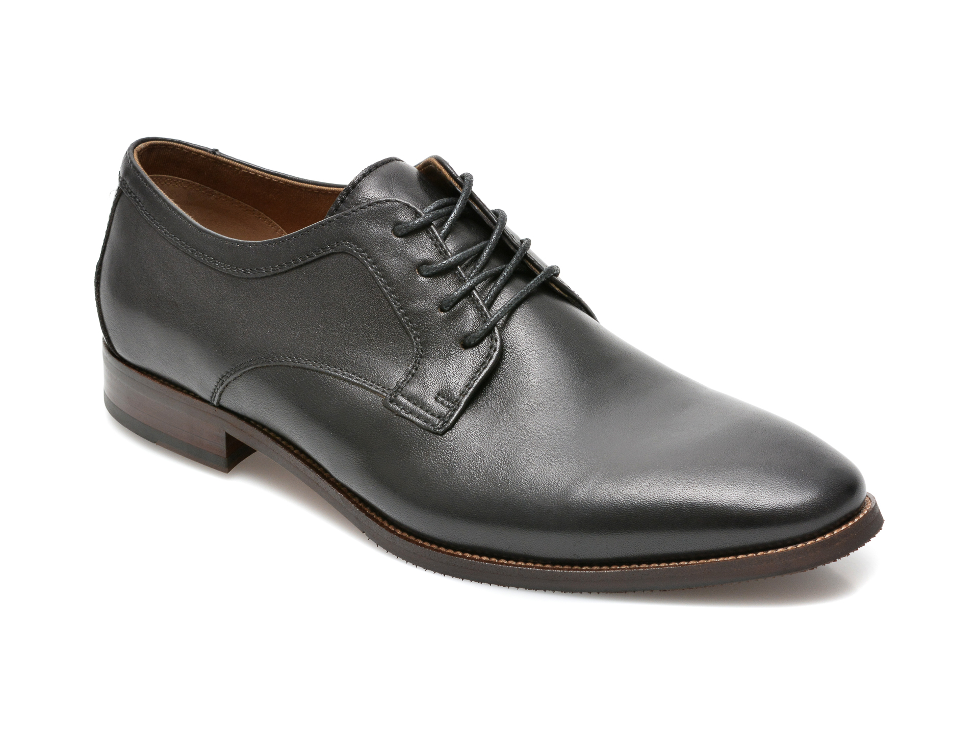 Pantofi ALDO negri, Jarrahflex-W001, din piele naturala Aldo