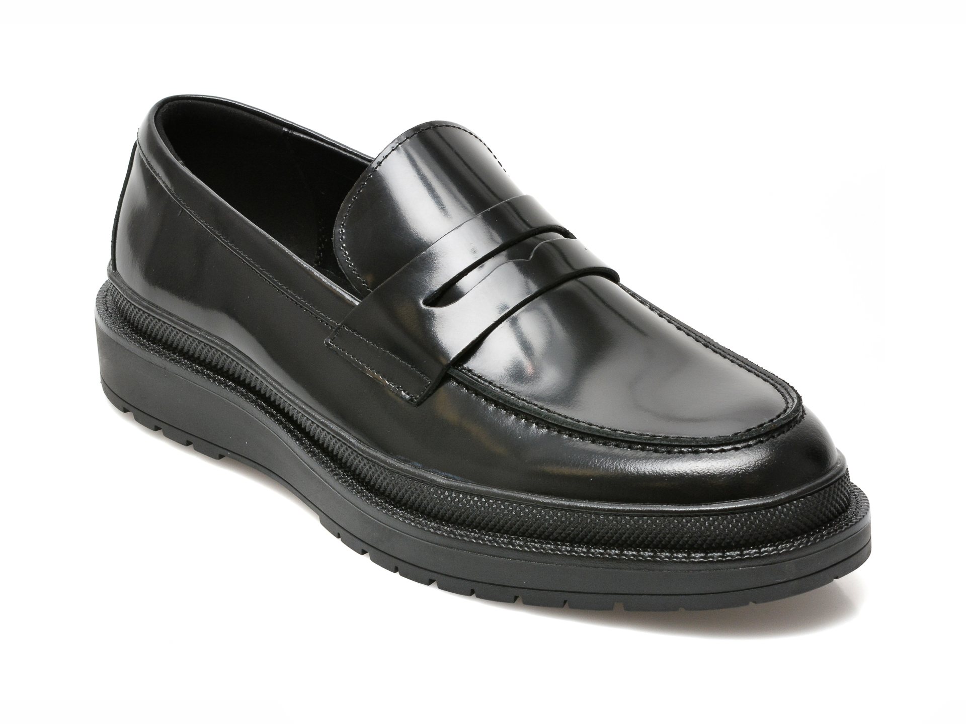 Pantofi ALDO negri, KEROUAC001, din piele naturala lacuita otter.ro imagine noua 2022