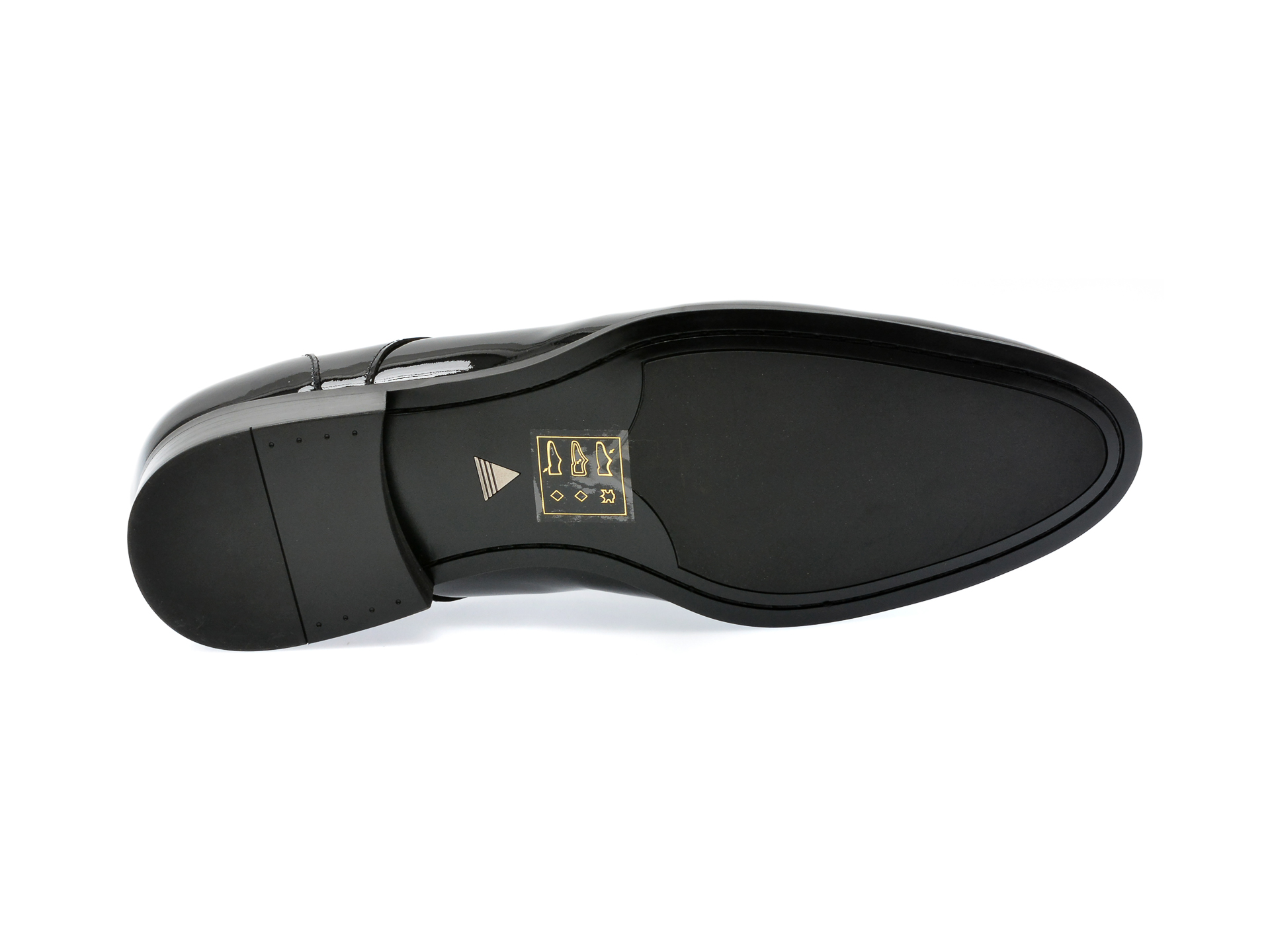 Pantofi ALDO negri, KINGSLEY004, din piele naturala lacuita