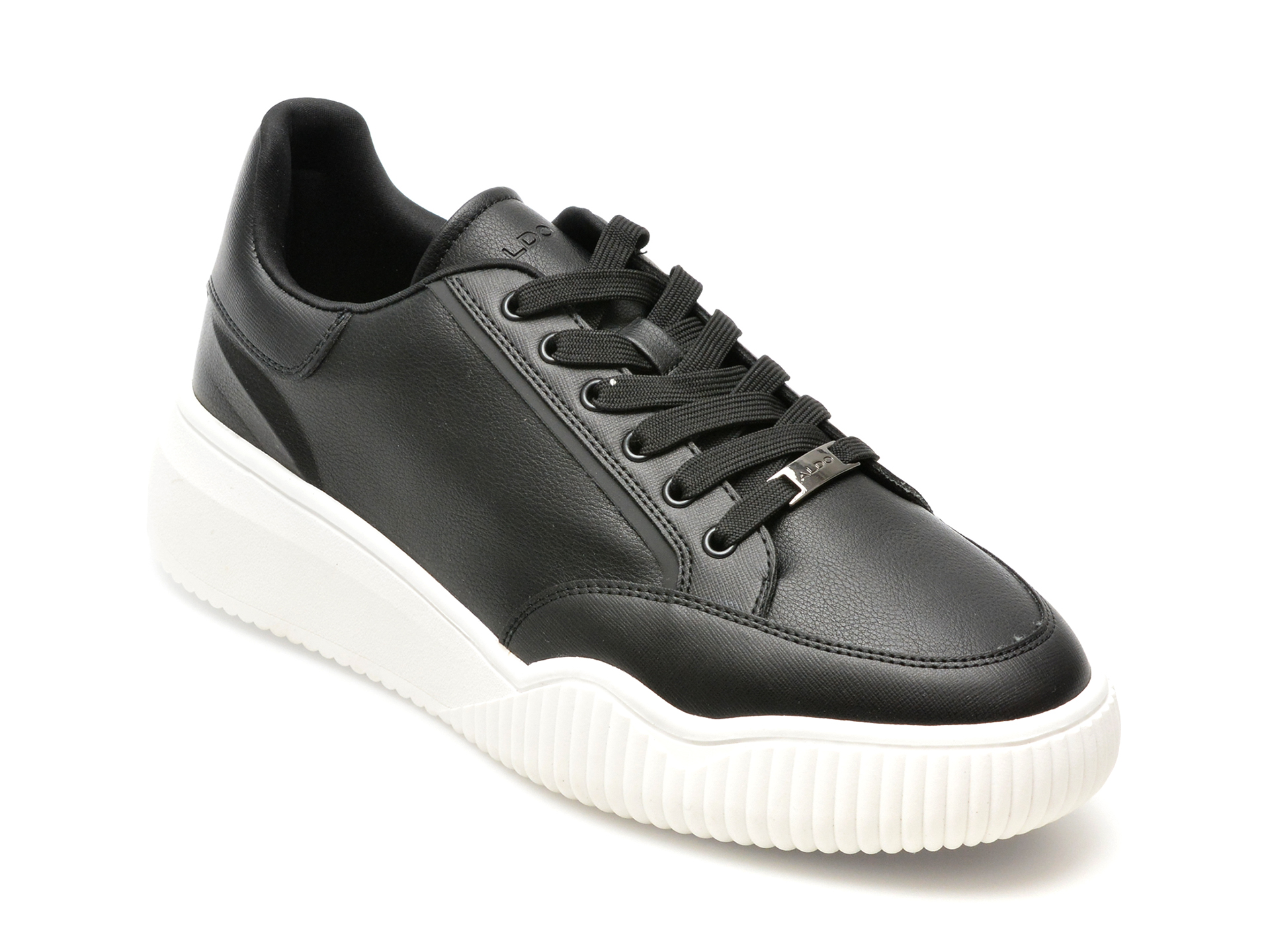 Pantofi ALDO negri, KYLIAN001, din piele ecologica /barbati/pantofi