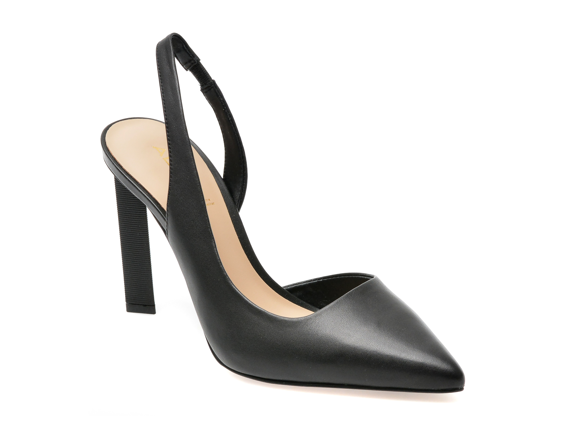 Pantofi ALDO negri, LOUCETTE001, din piele naturala /femei/pantofi