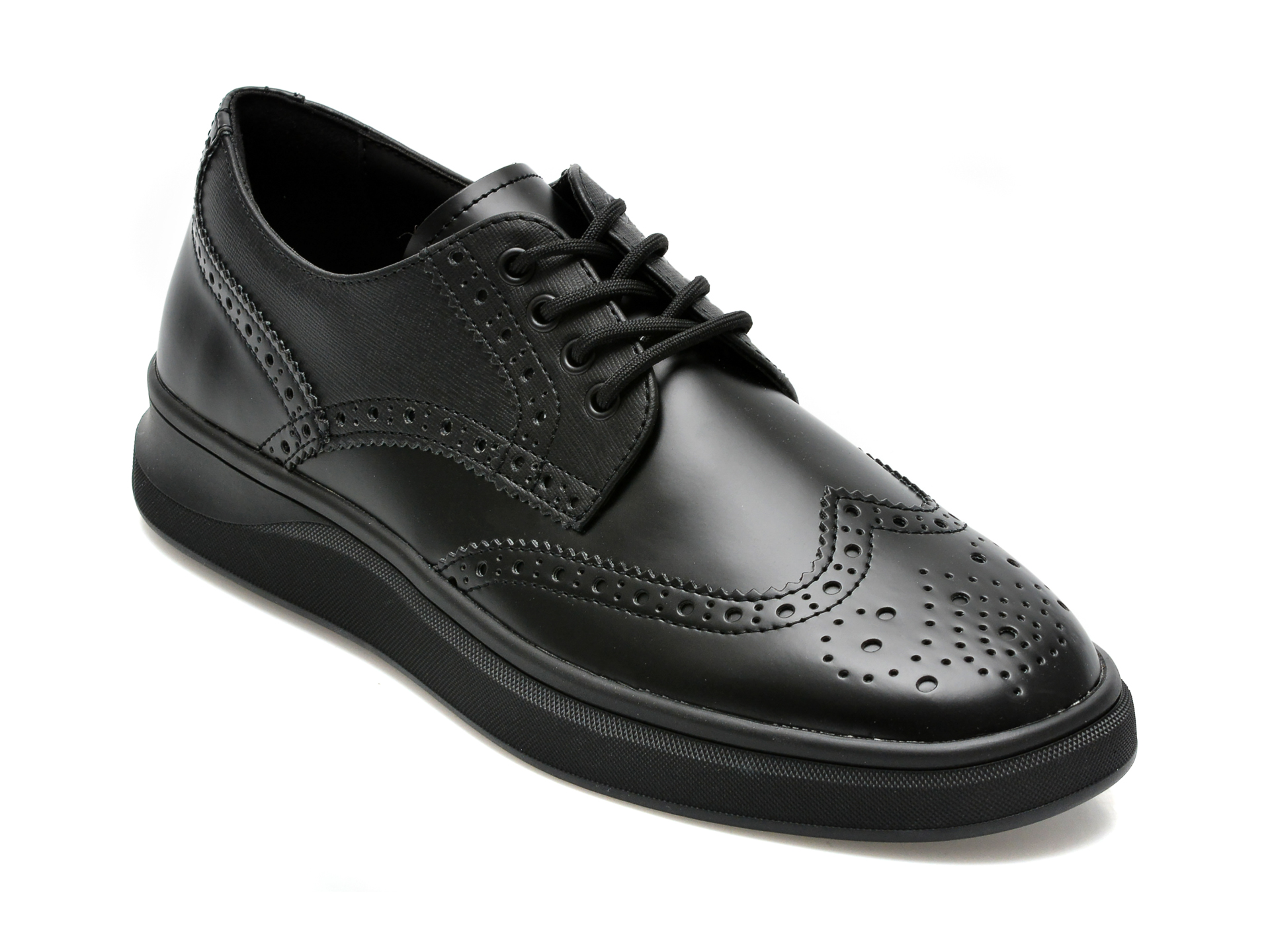 Pantofi ALDO negri, MONOLITE001, din piele ecologica /barbati/pantofi imagine noua