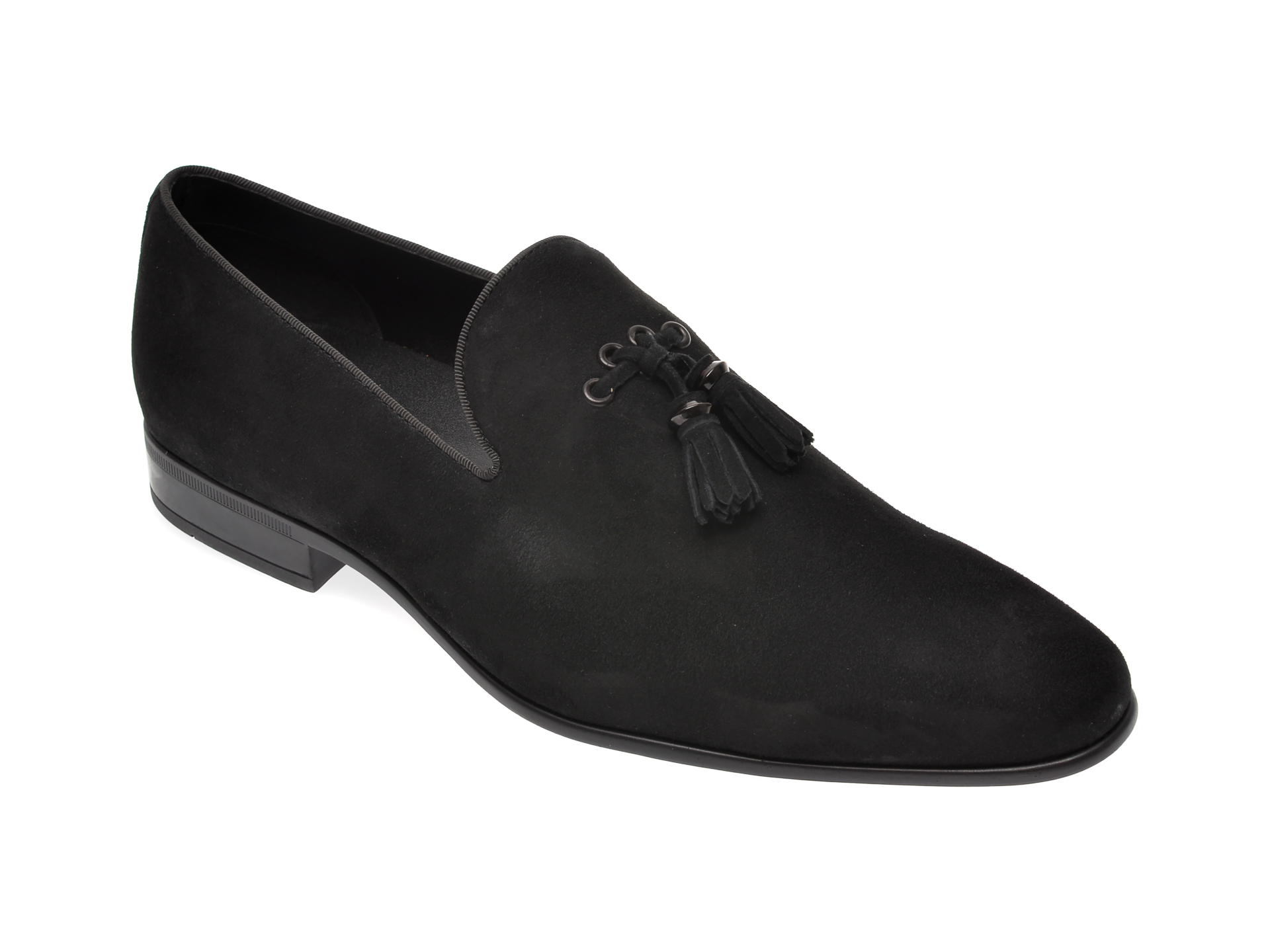 Pantofi ALDO negri, Muntelui001, din piele intoarsa