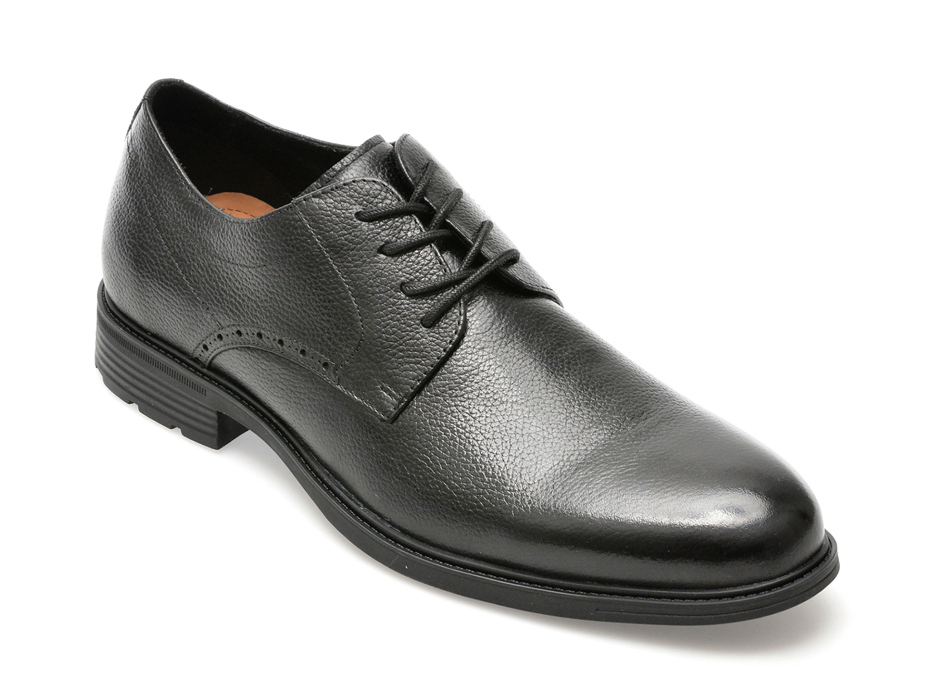 Pantofi ALDO negri, NOBEL004, din piele naturala /barbati/pantofi