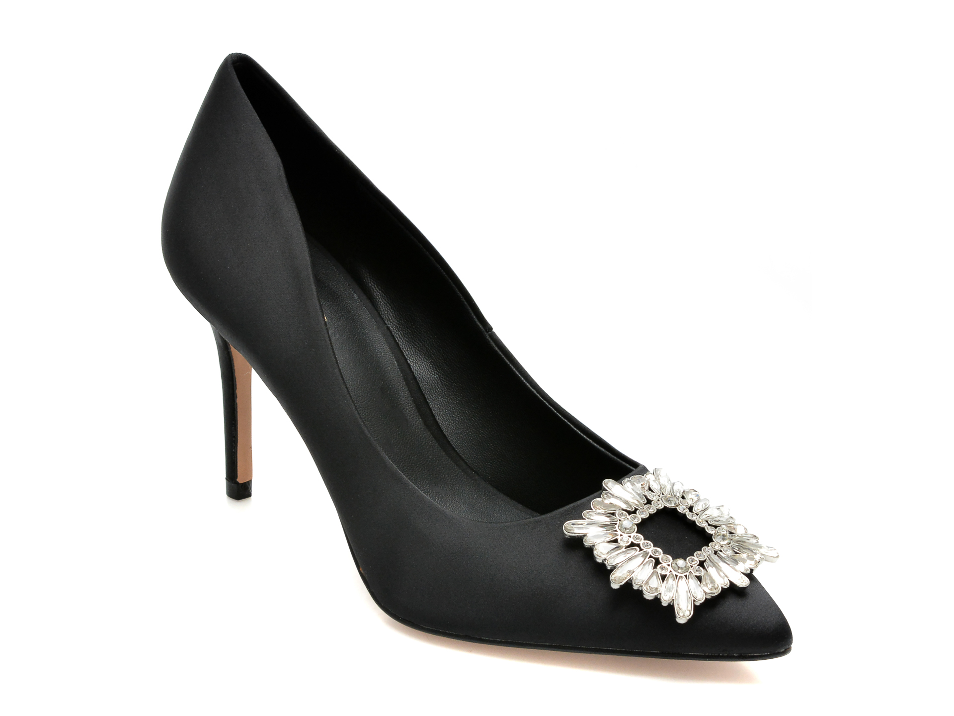 Pantofi ALDO negri, PLATINE001, din material textil /femei/pantofi imagine noua