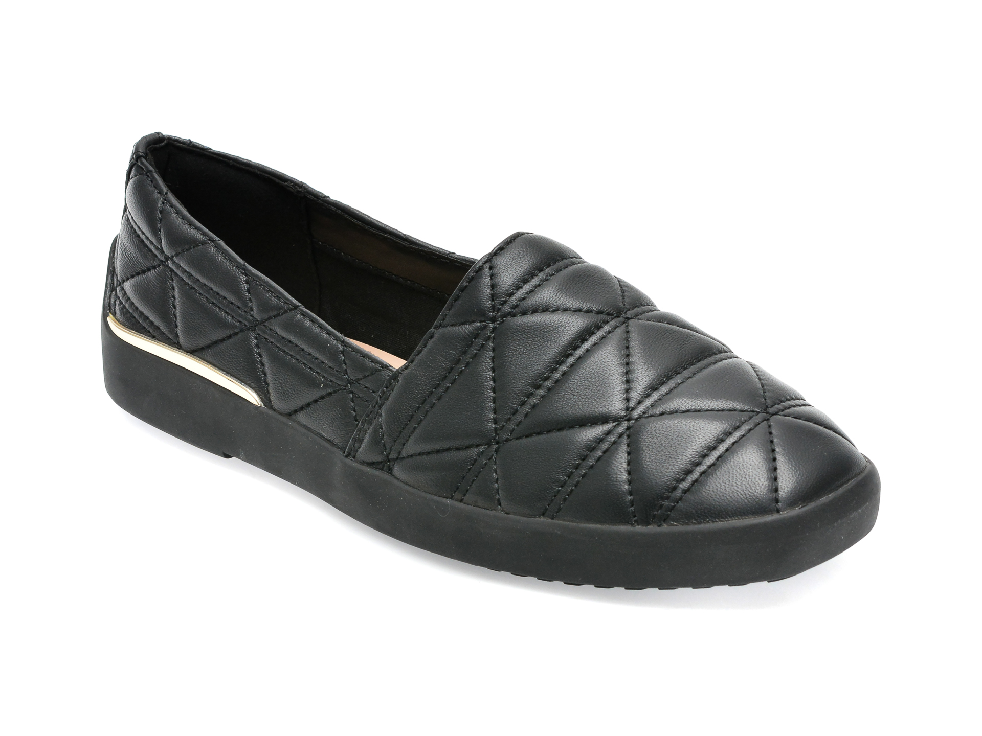 Pantofi ALDO negri, QUILTEN001, din piele naturala Aldo poza 2022