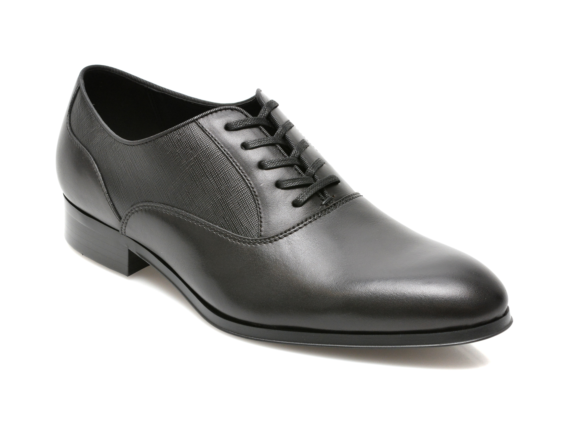 Pantofi ALDO negri, RIDGE009, din piele naturala Aldo imagine noua