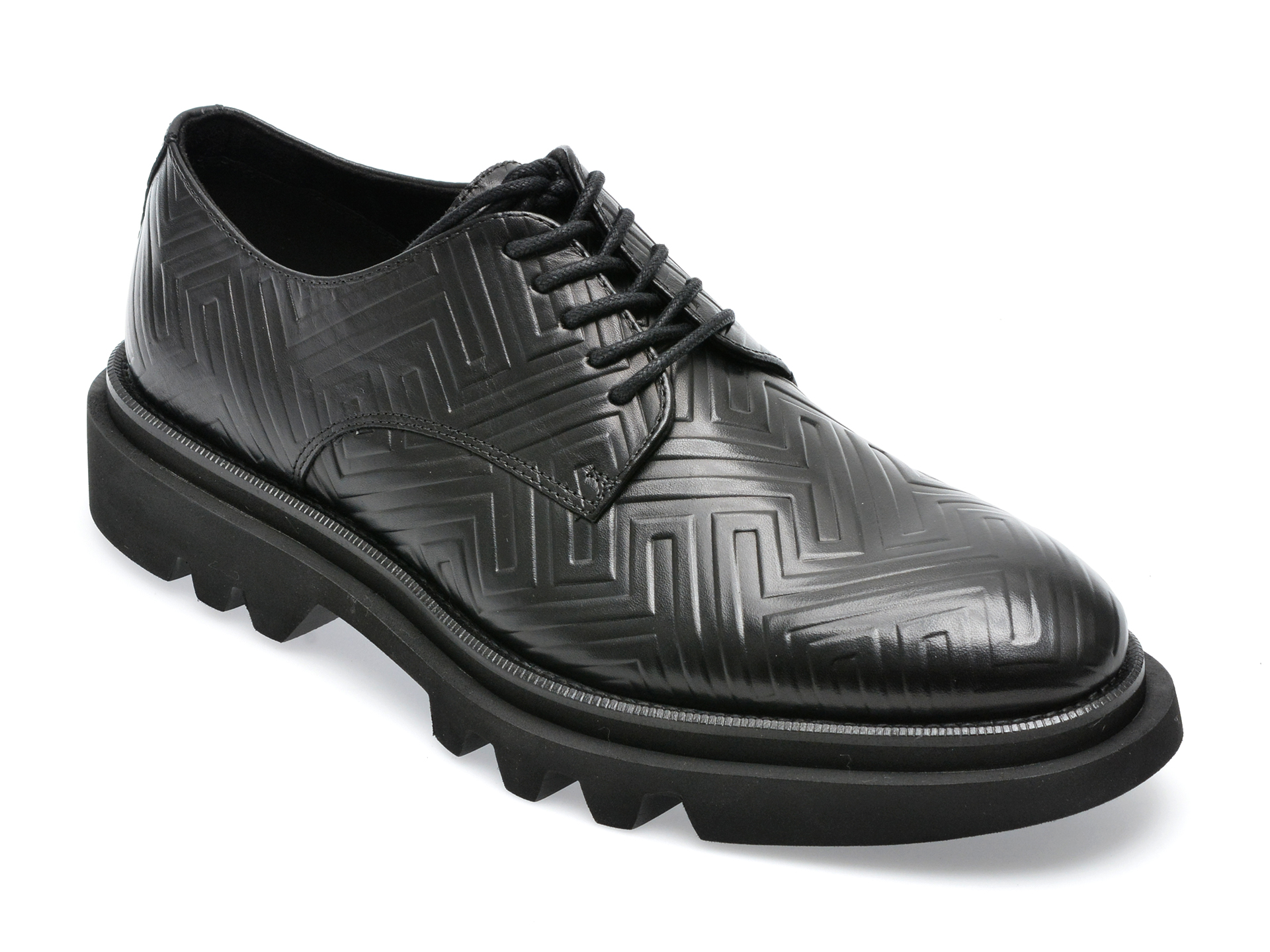 Pantofi ALDO negri, SERGEI009, din piele naturala /barbati/pantofi imagine noua