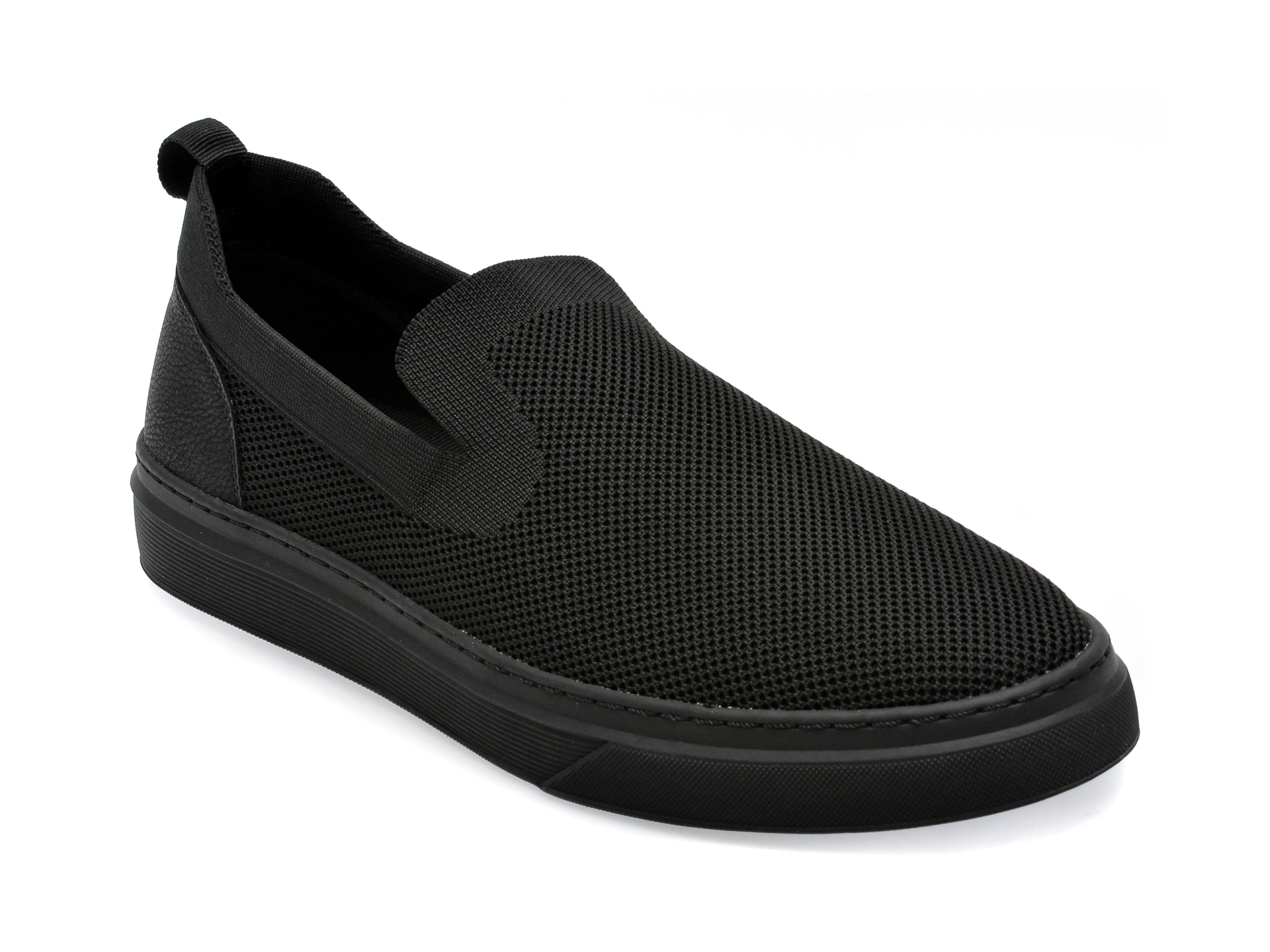 Pantofi ALDO negri, SOFTCOURT001, din material textil /barbati/pantofi imagine super redus 2022
