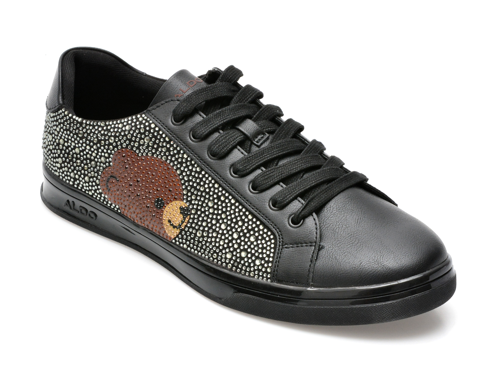 Pantofi ALDO negri, TOTO001, din piele ecologica /barbati/pantofi
