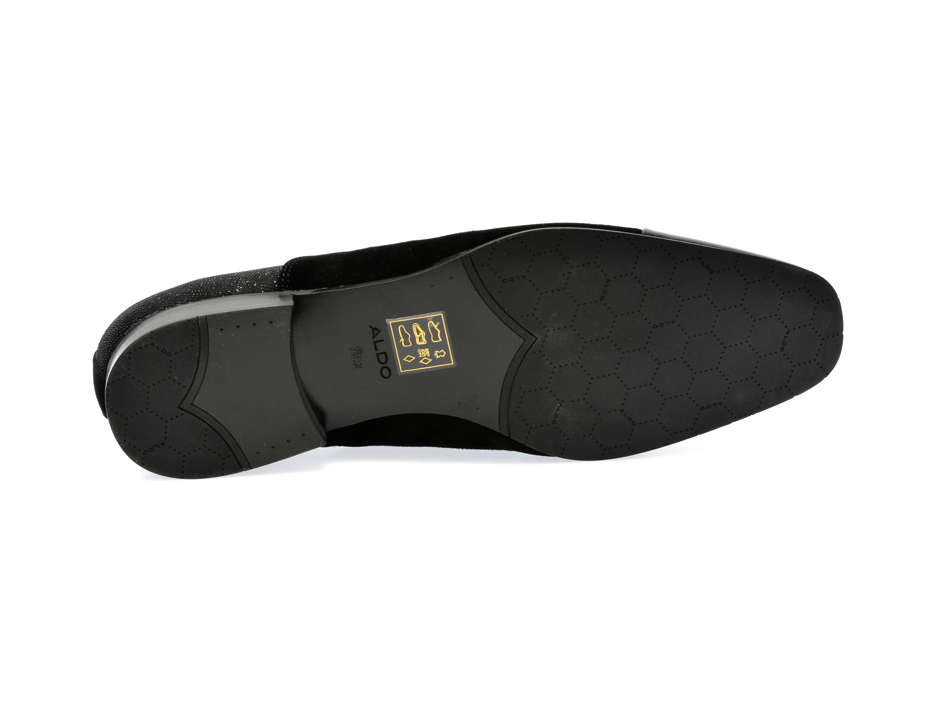 Pantofi ALDO negri, VALENTI001, din piele naturala