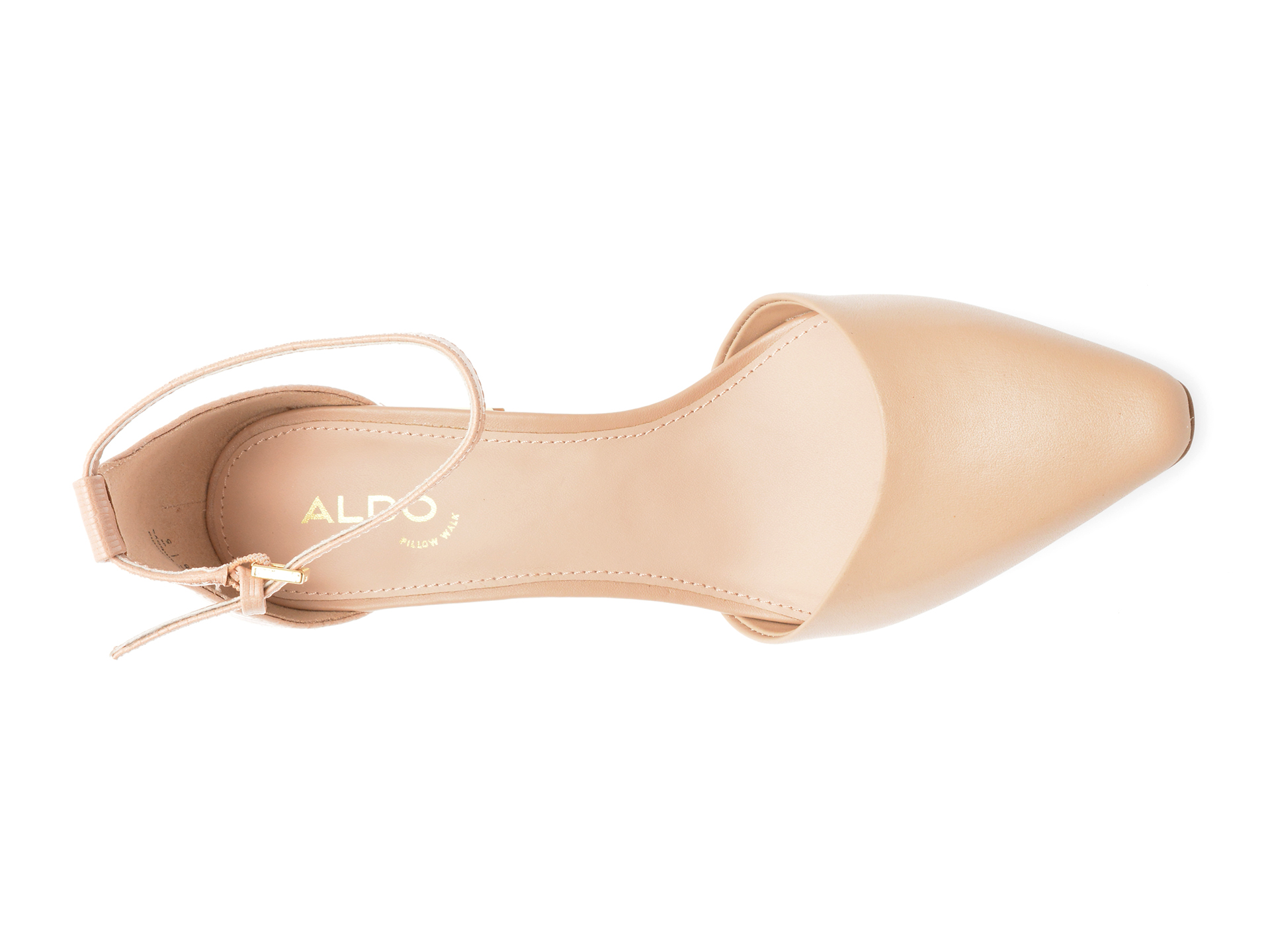 Poze Pantofi ALDO nude, 13647025, din piele naturala Otter