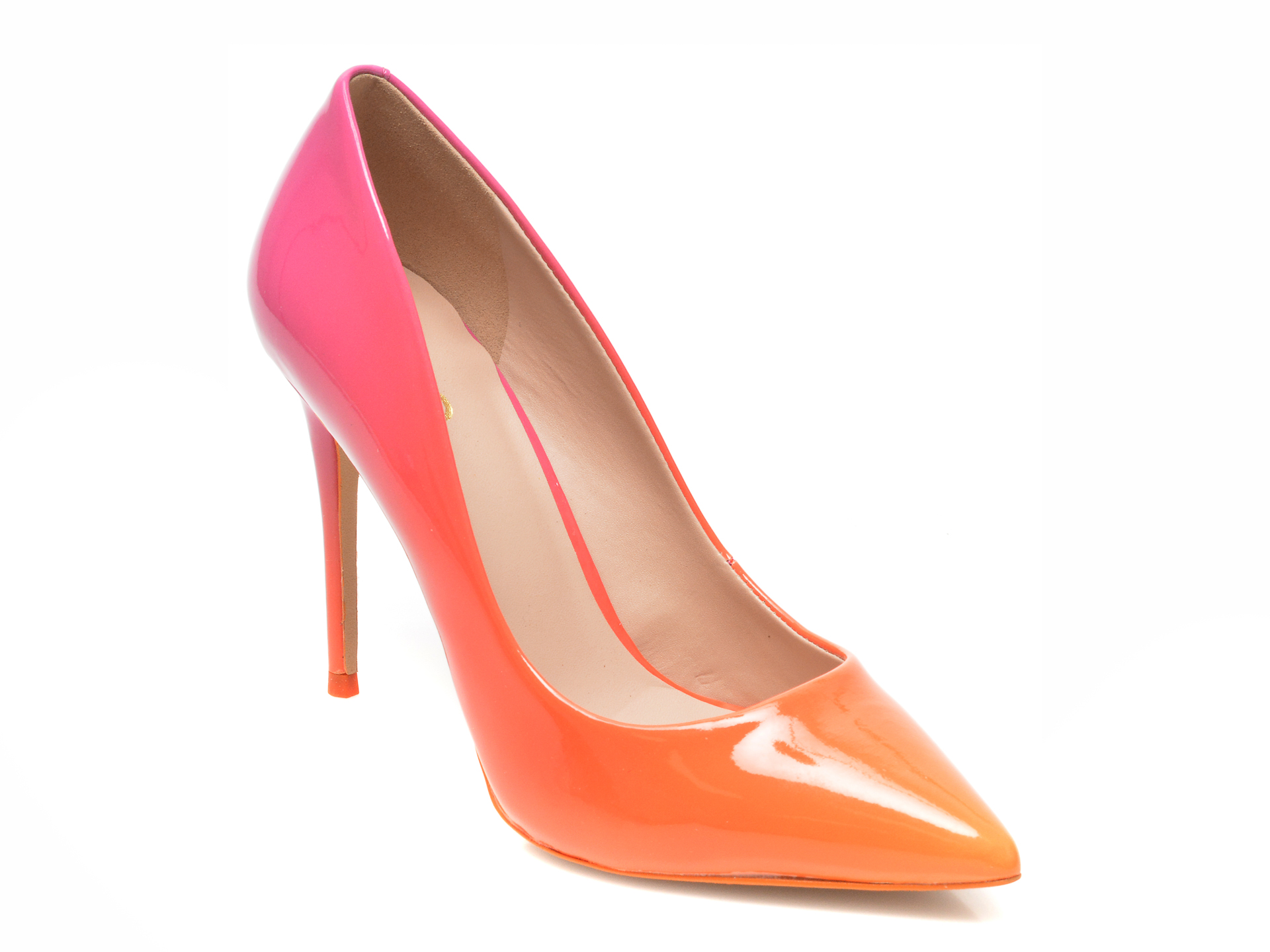 Pantofi ALDO portocalii, STESSY_840, din piele ecologica otter.ro imagine noua 2022