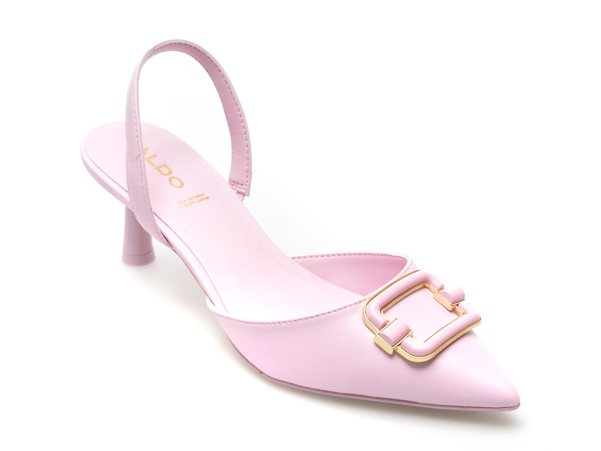 Pantofi ALDO roz, HUELVA650, din piele ecologica /femei/pantofi imagine super redus 2022