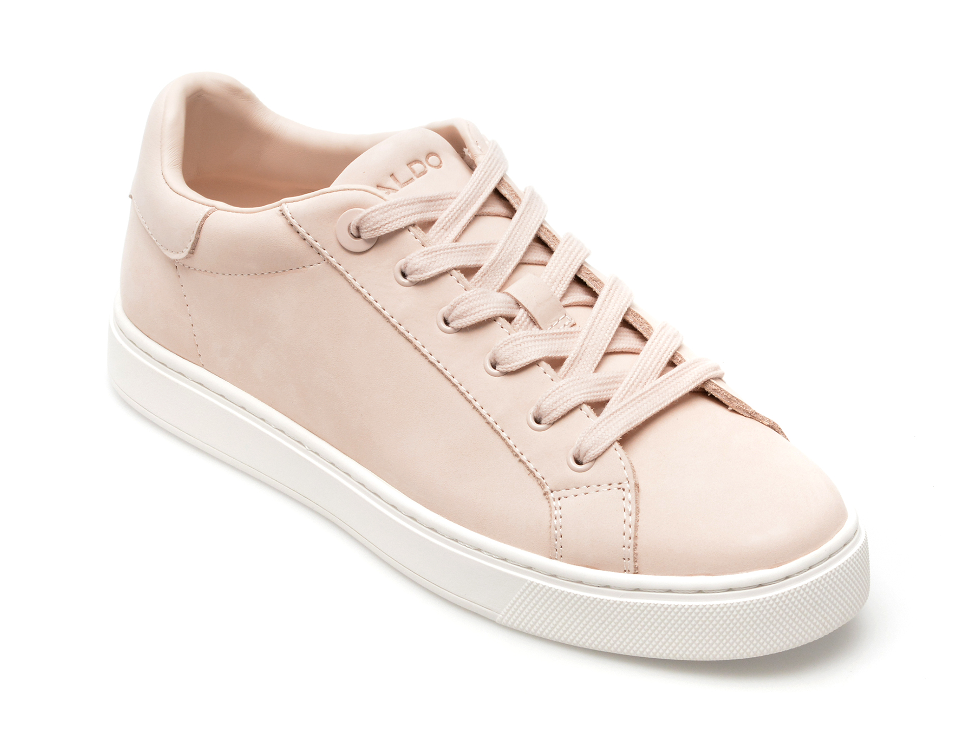 Pantofi ALDO roz, WOOLLY693, din nabuc /femei/pantofi
