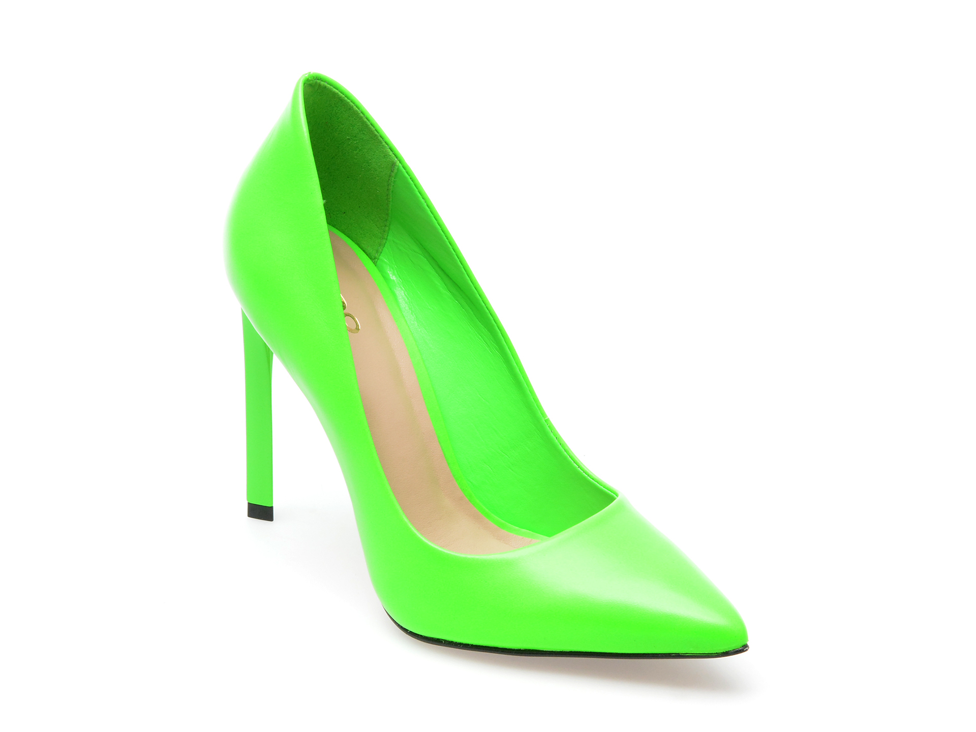 Pantofi ALDO verzi, KENNEDI320, din piele naturala /femei/pantofi
