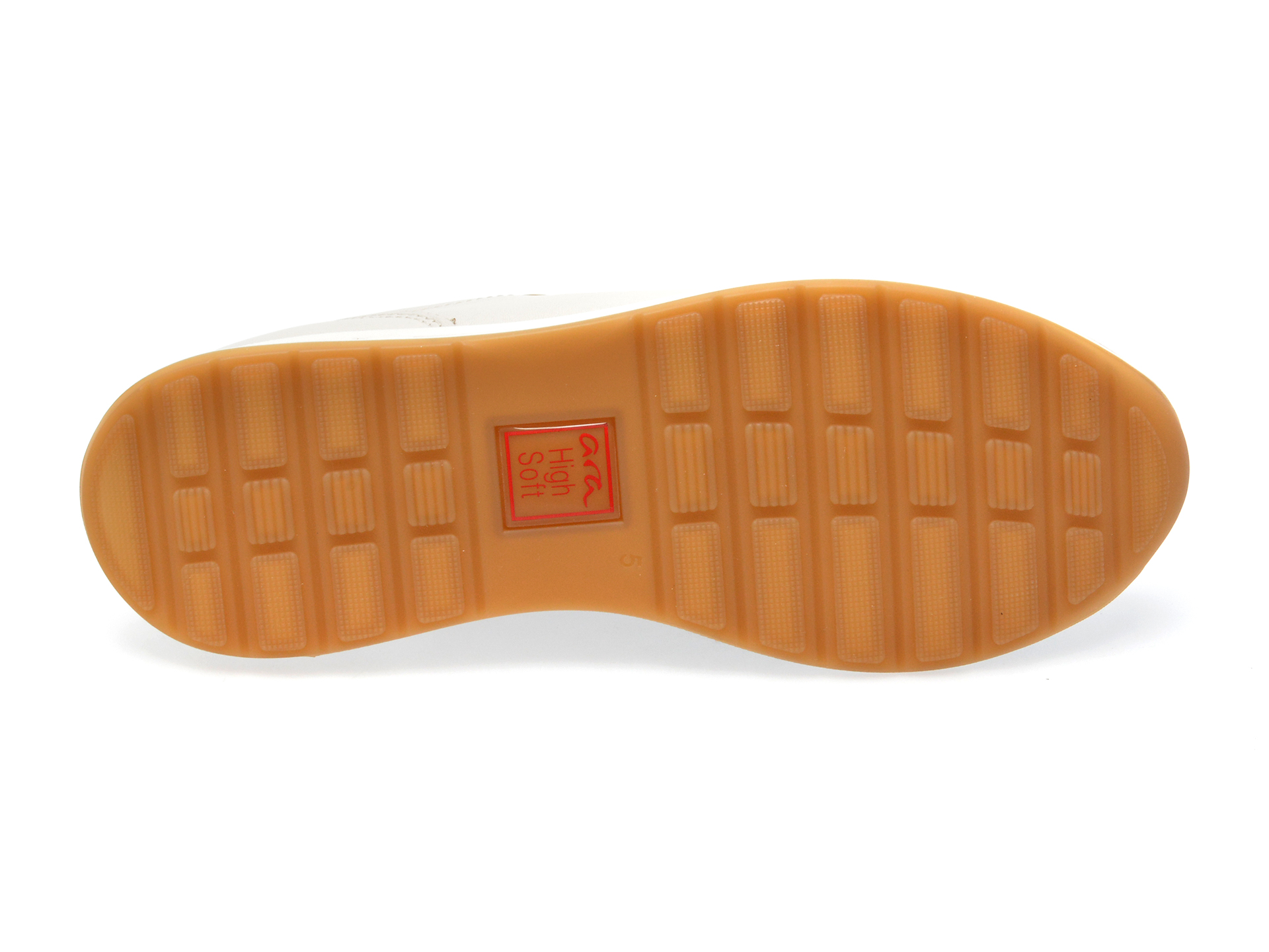 Pantofi ARA albi, 24801, din piele naturala