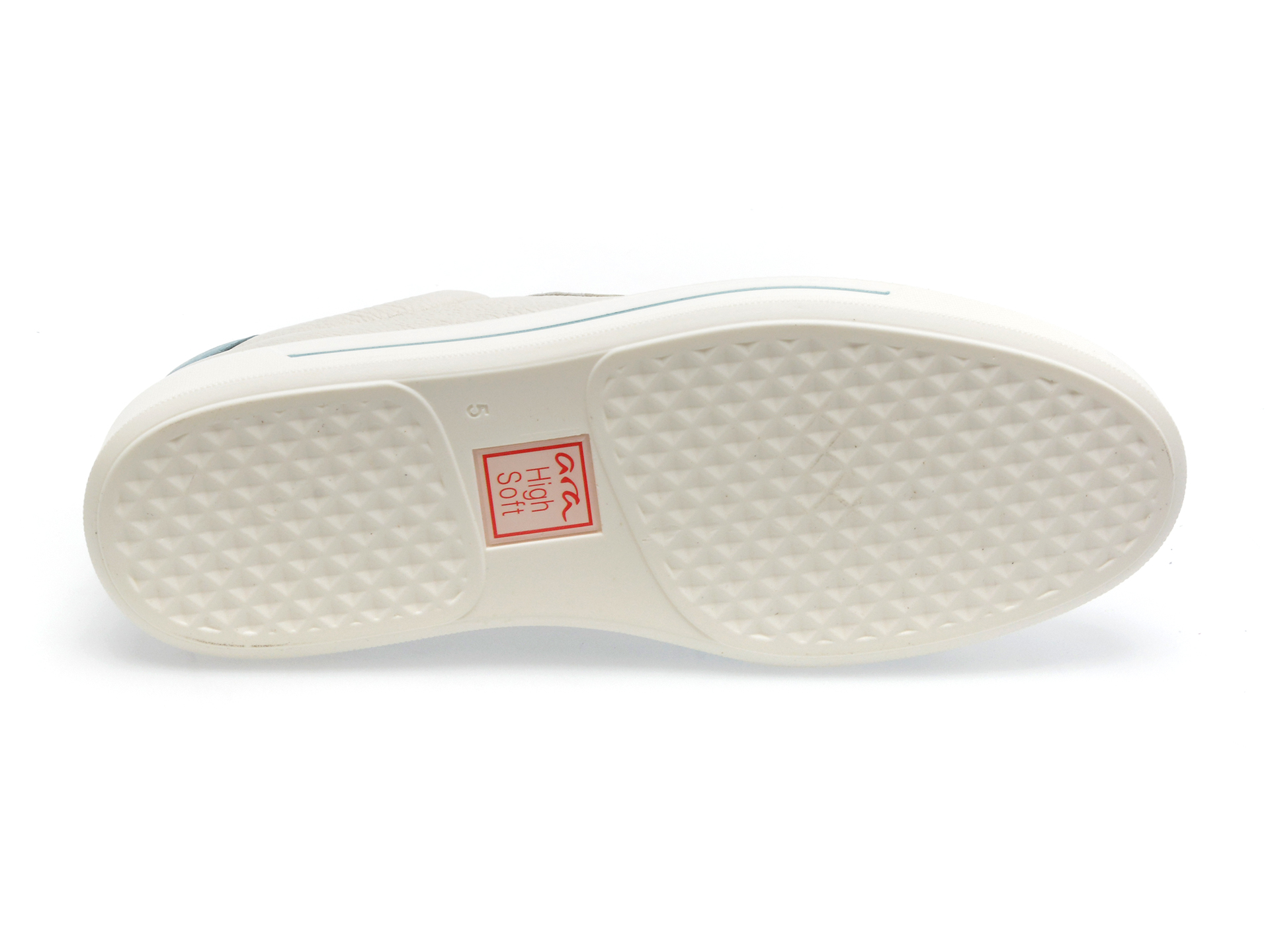 Pantofi ARA albi, 27402, din piele naturala