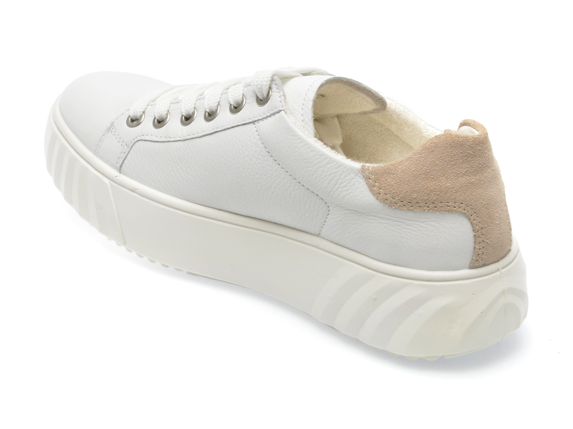 Poze Pantofi ARA albi, 46523, din piele naturala otter.ro