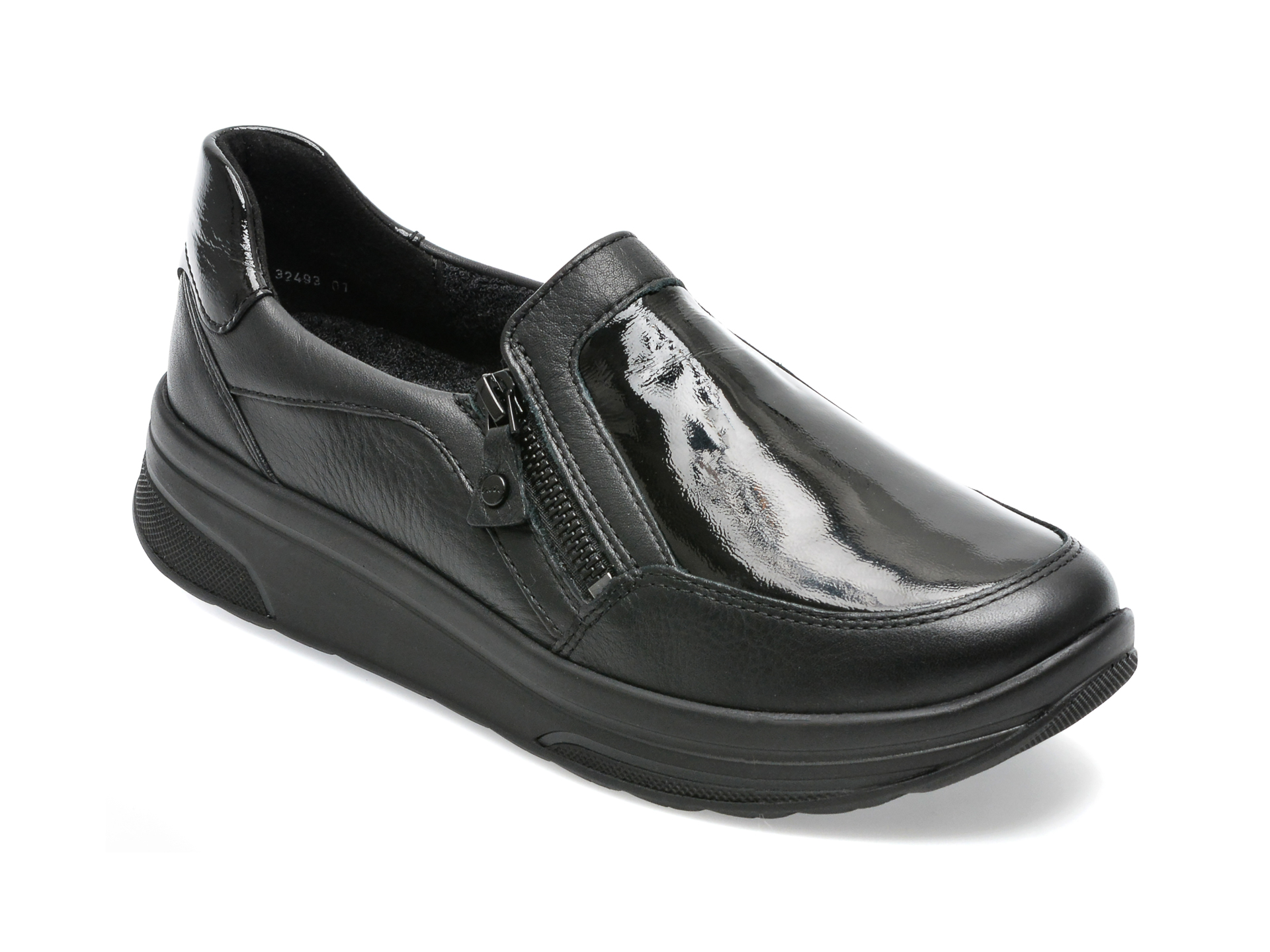 Pantofi ARA negri, 32493, din piele naturala /femei/pantofi imagine super redus 2022