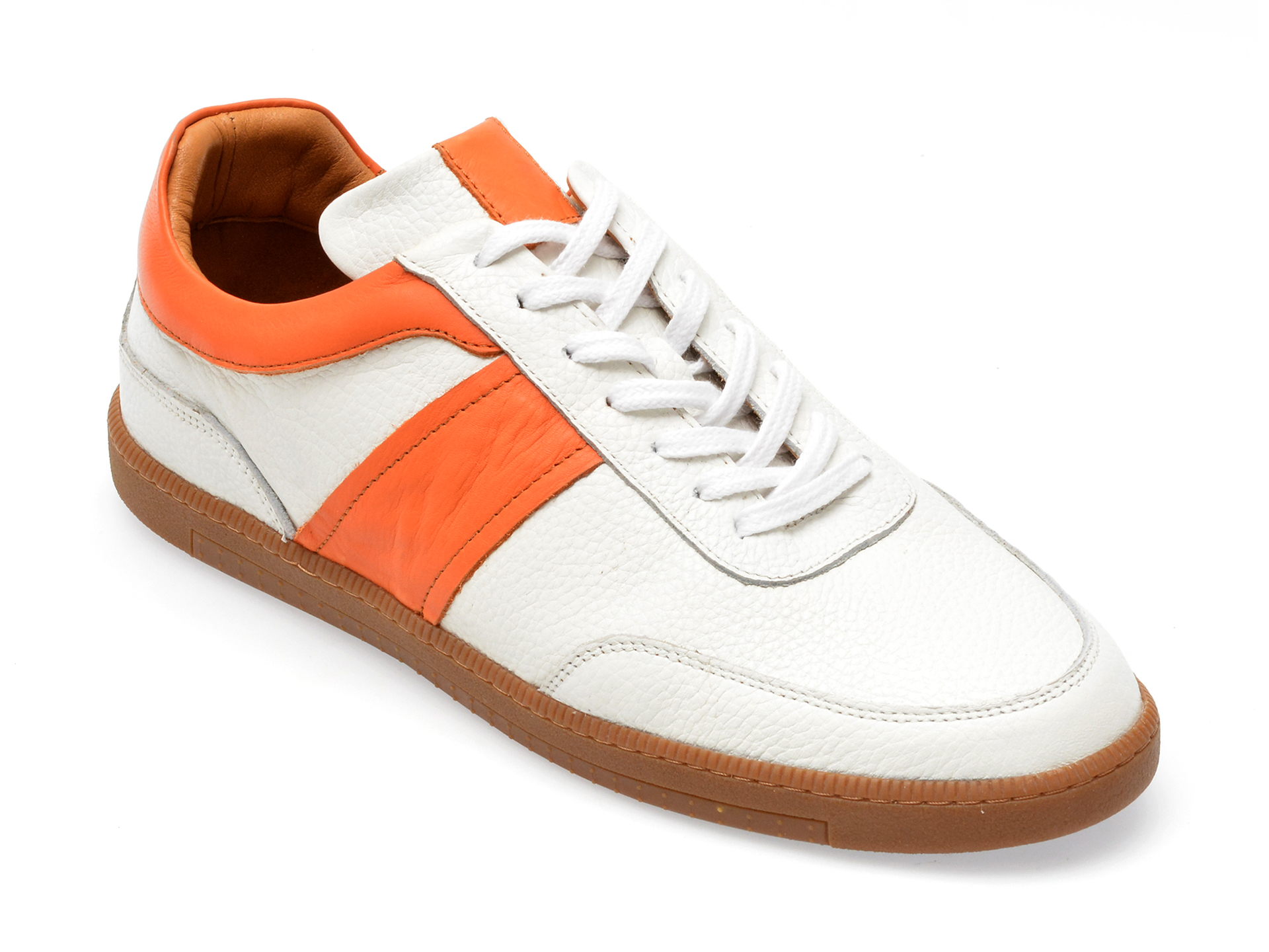 Pantofi AXXELLL albi, MS1004, din piele naturala /barbati/pantofi