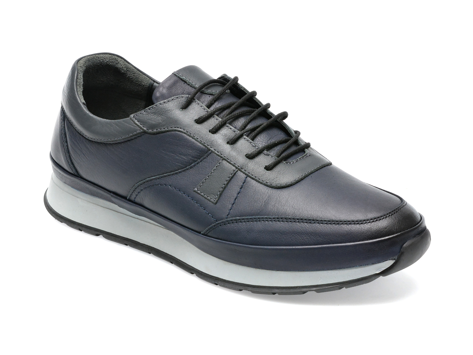 Pantofi AXXELLL bleumarin, SY303, din piele naturala /barbati/pantofi imagine super redus 2022