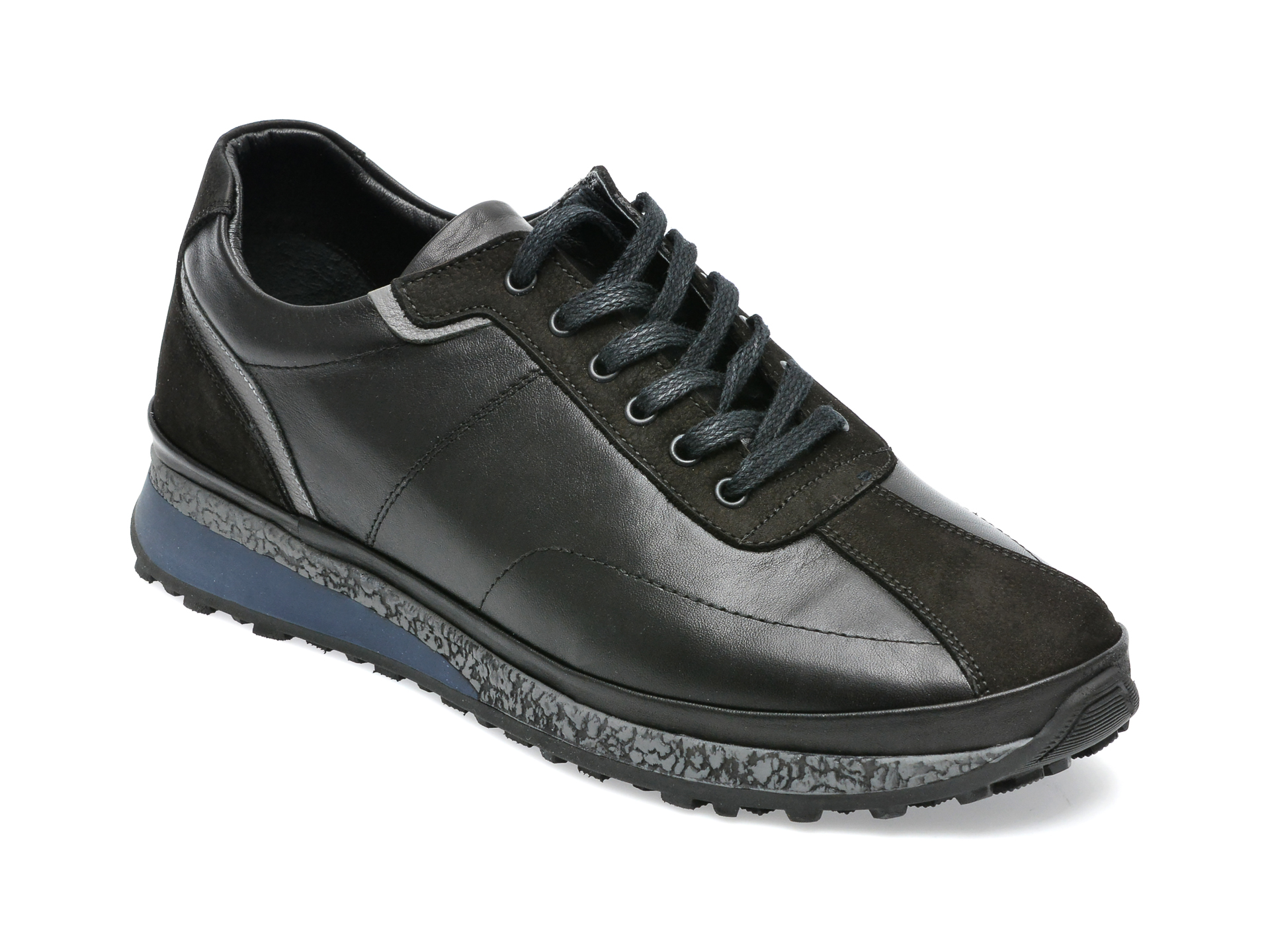 Pantofi AXXELLL negri, AV003, din piele naturala