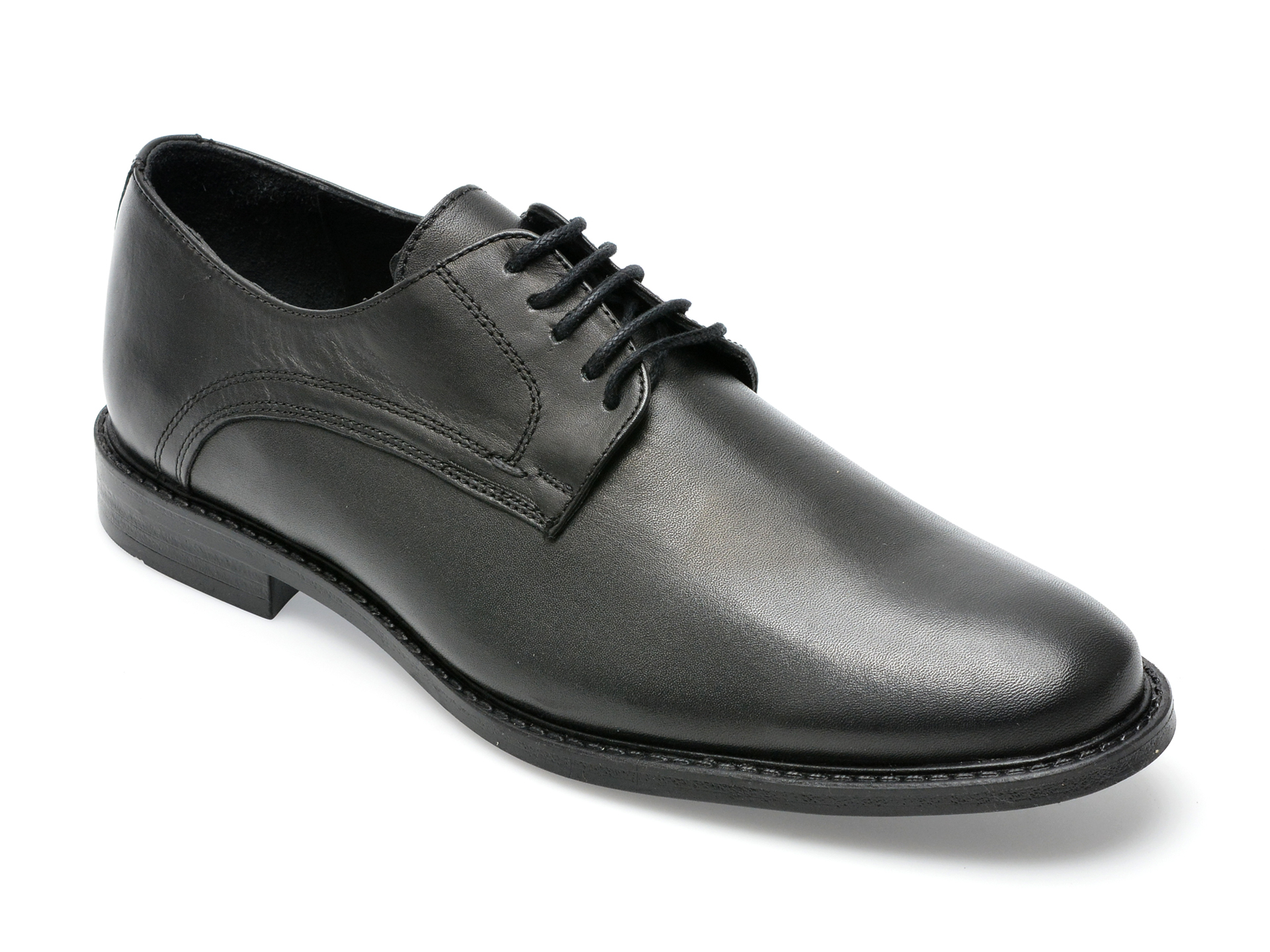 Pantofi AXXELLL negri, LT400, din piele naturala /barbati/pantofi imagine noua