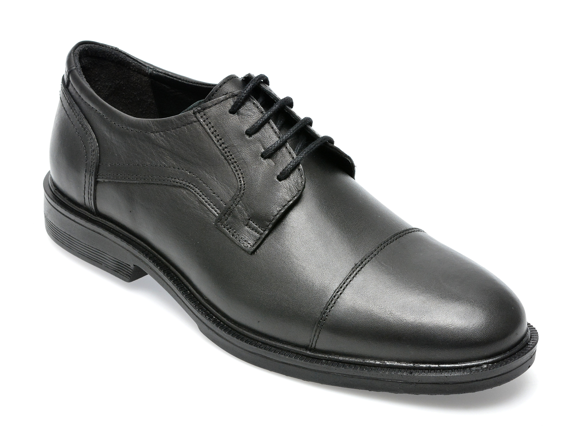 Pantofi AXXELLL negri, LT401, din piele naturala
