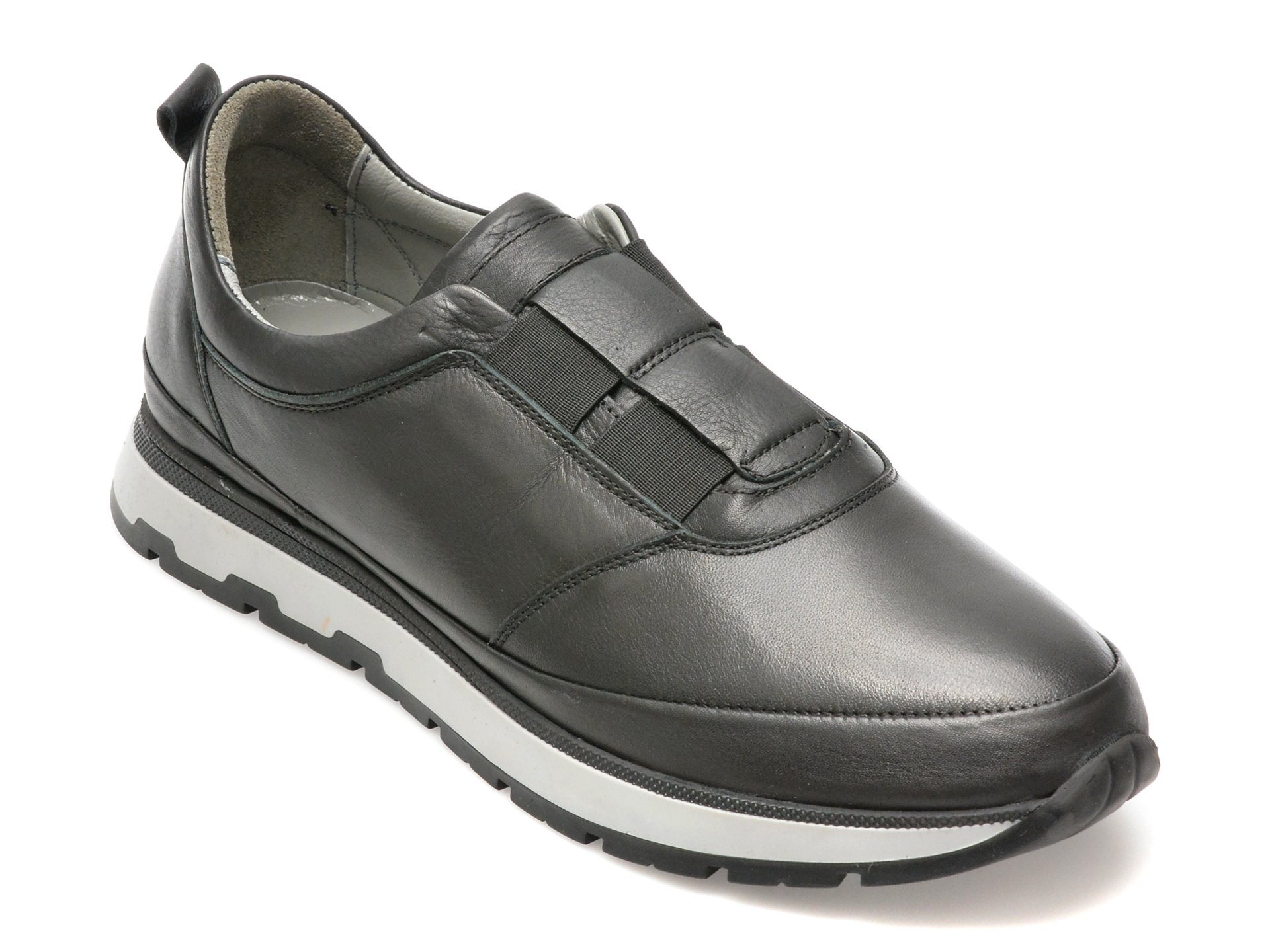 Pantofi AXXELLL negri, SY701, din piele naturala /barbati/pantofi