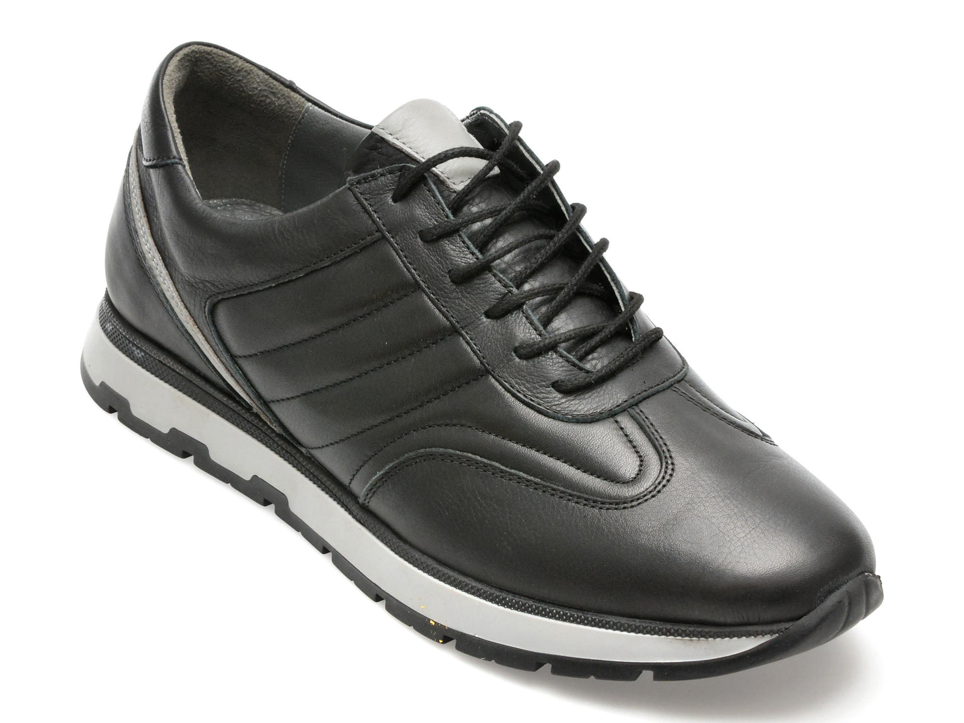Pantofi AXXELLL negri, SY704, din piele naturala /barbati/pantofi